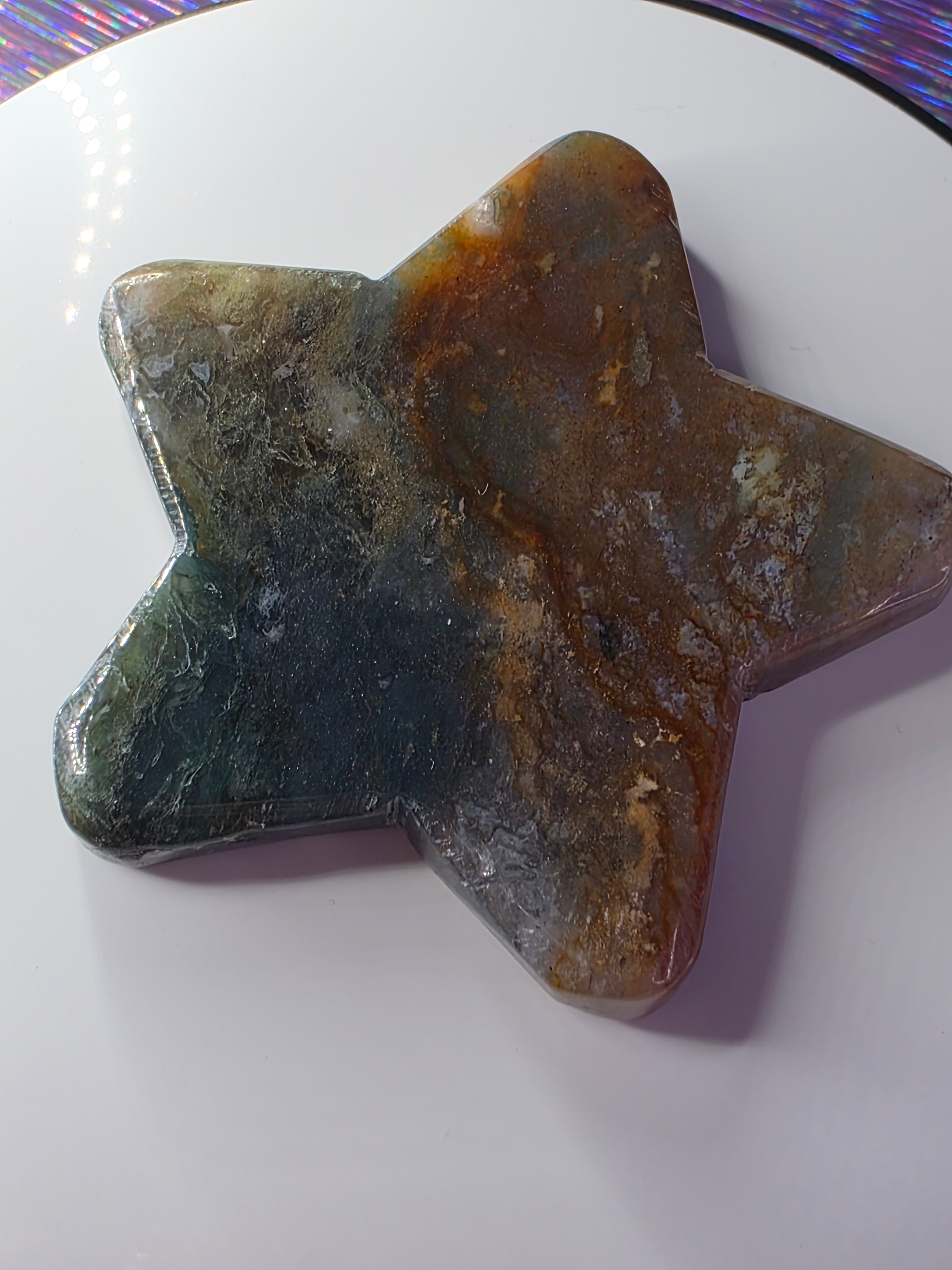 Moss Agate Star E