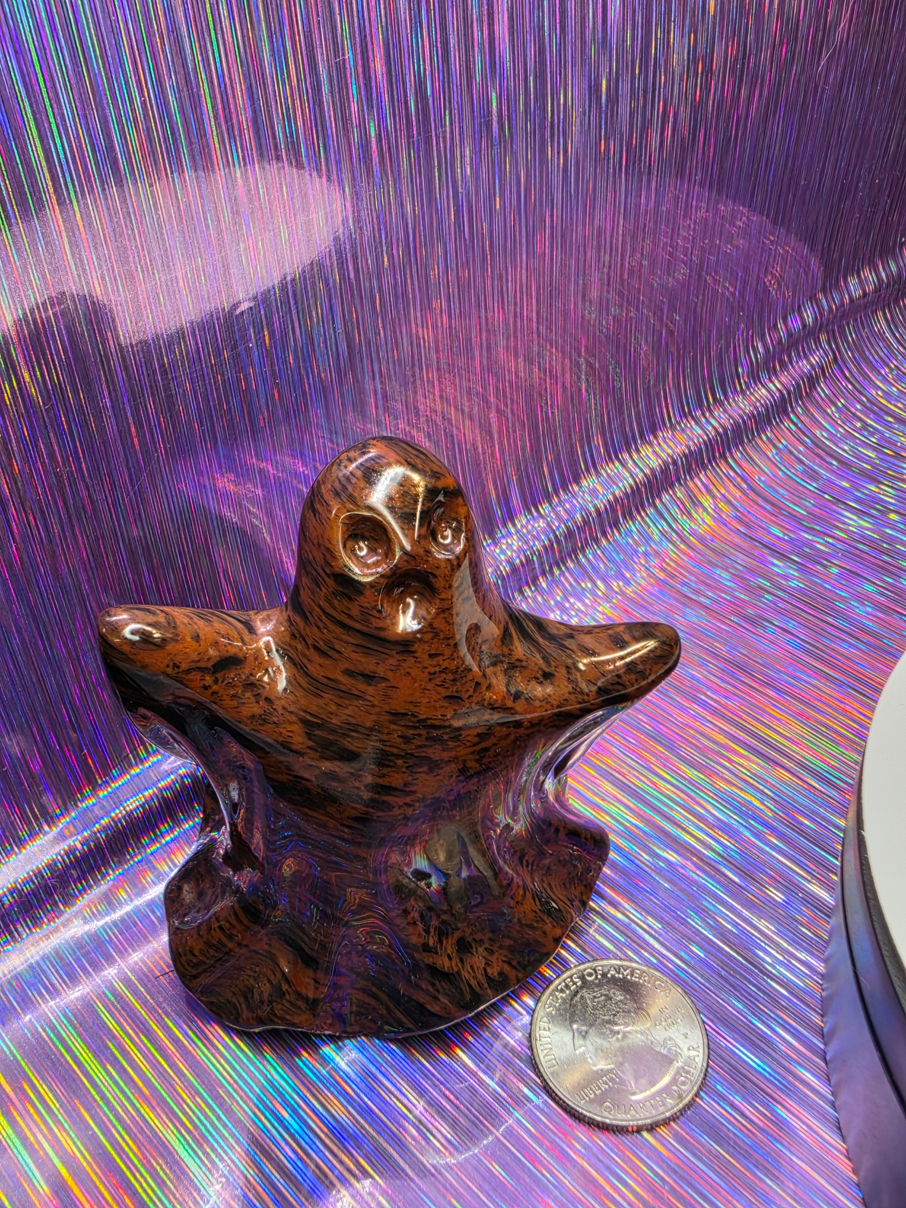 Mahogany Obsidian Ghost