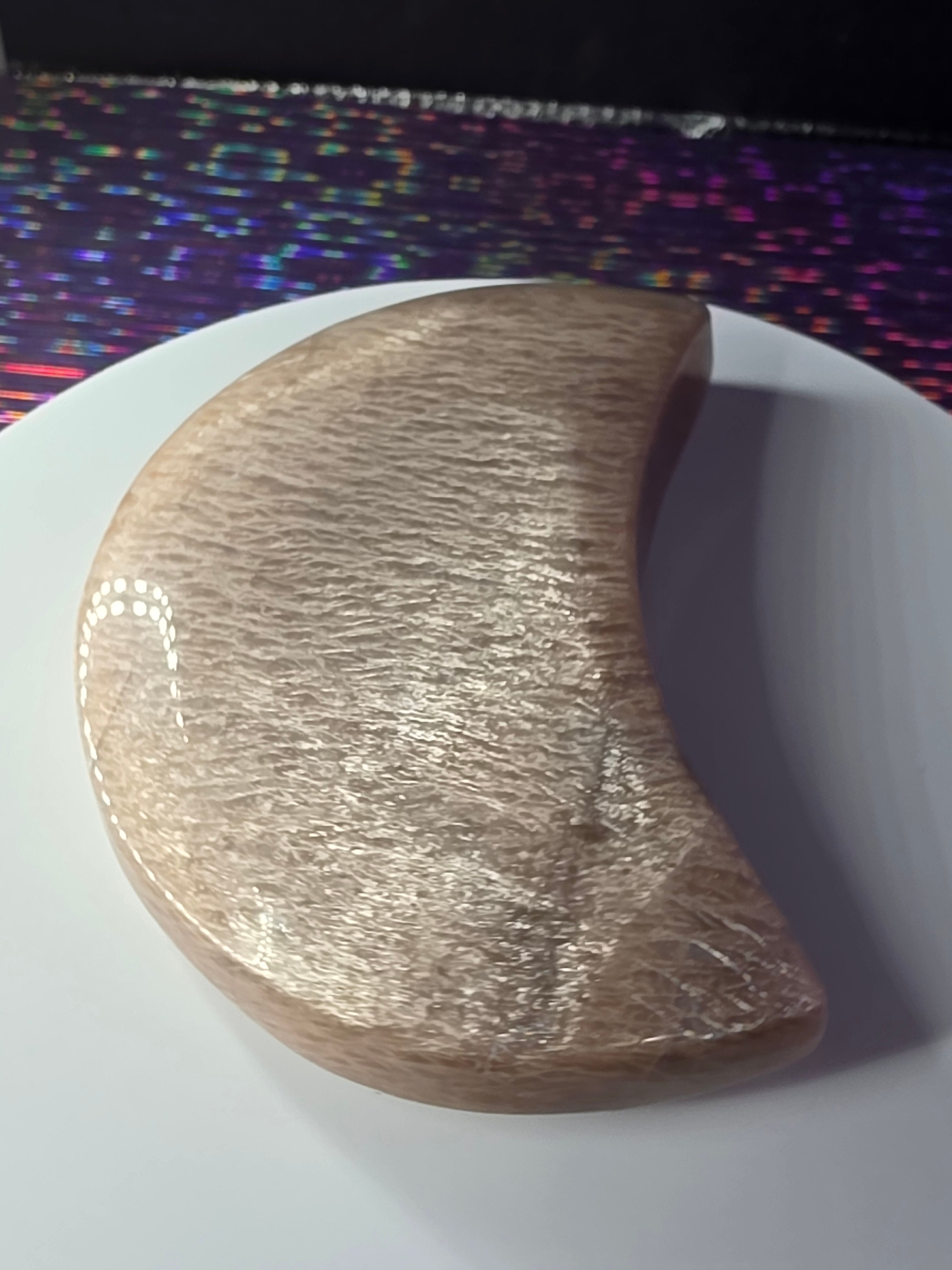 Peach Moonstone Moon B