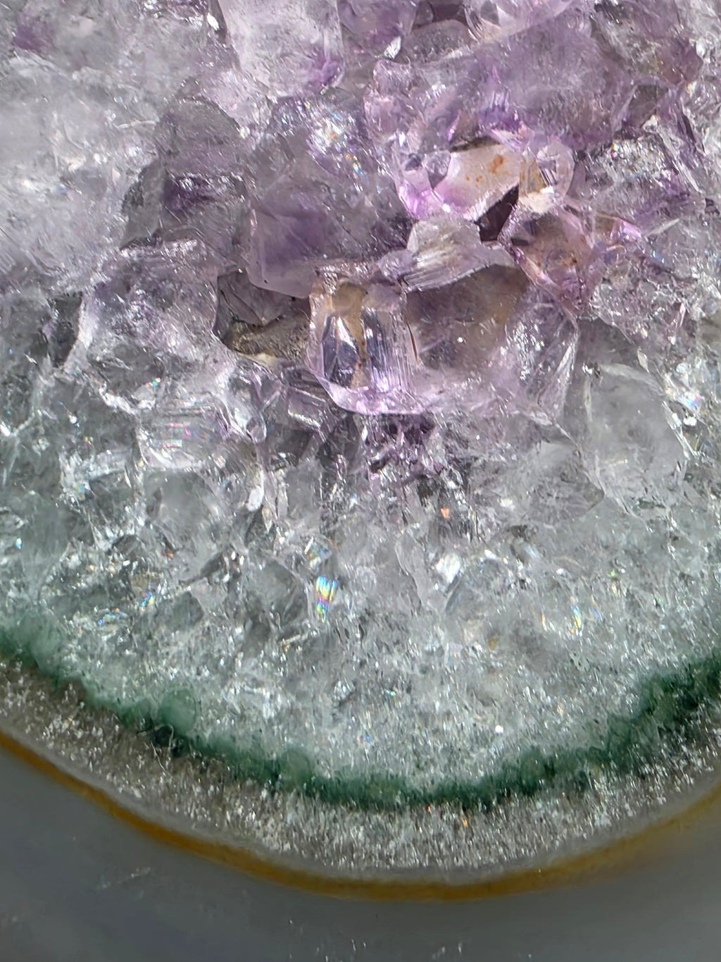 Agate Amethyst Diamond A