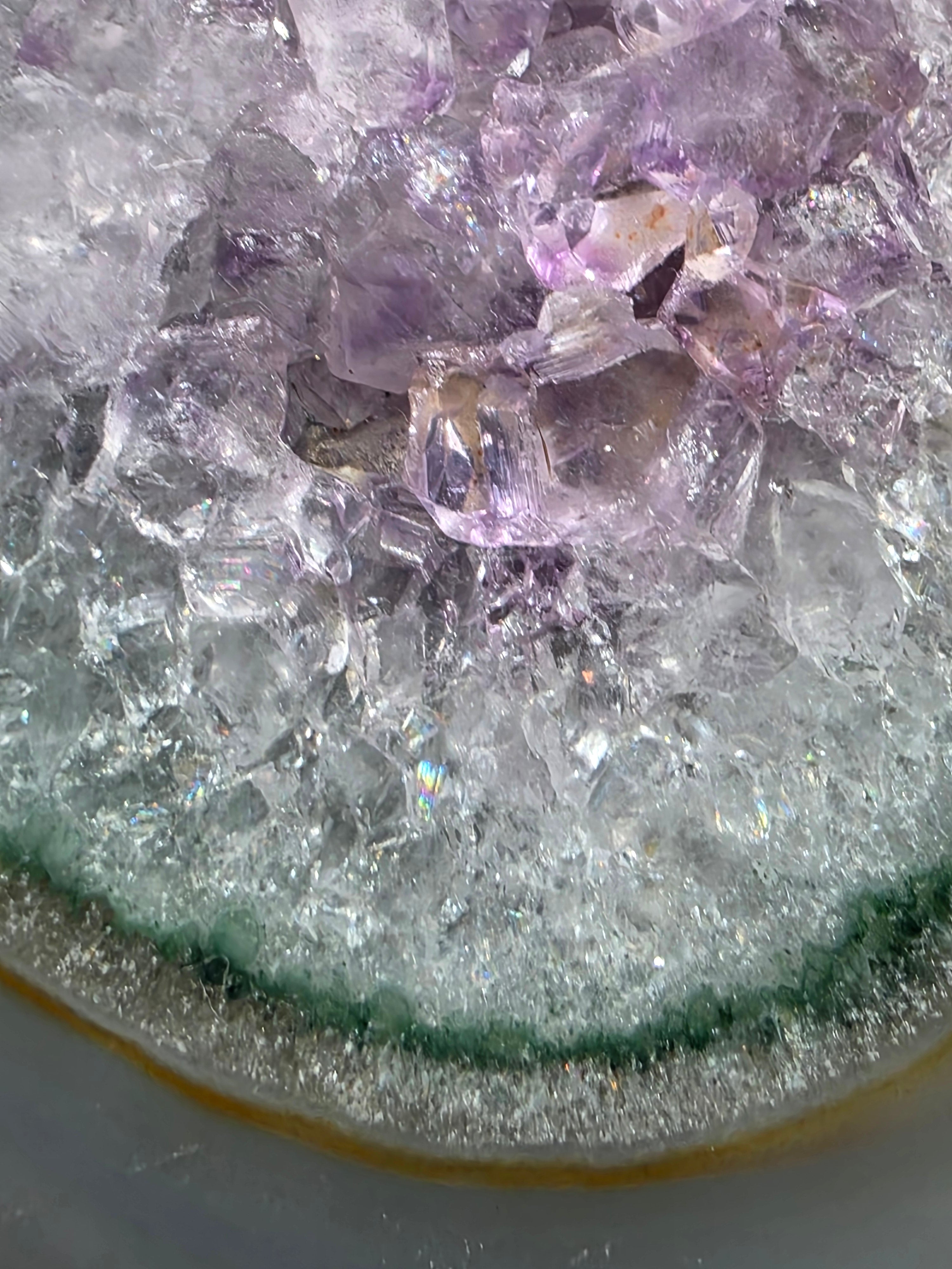 Agate Amethyst Diamond A