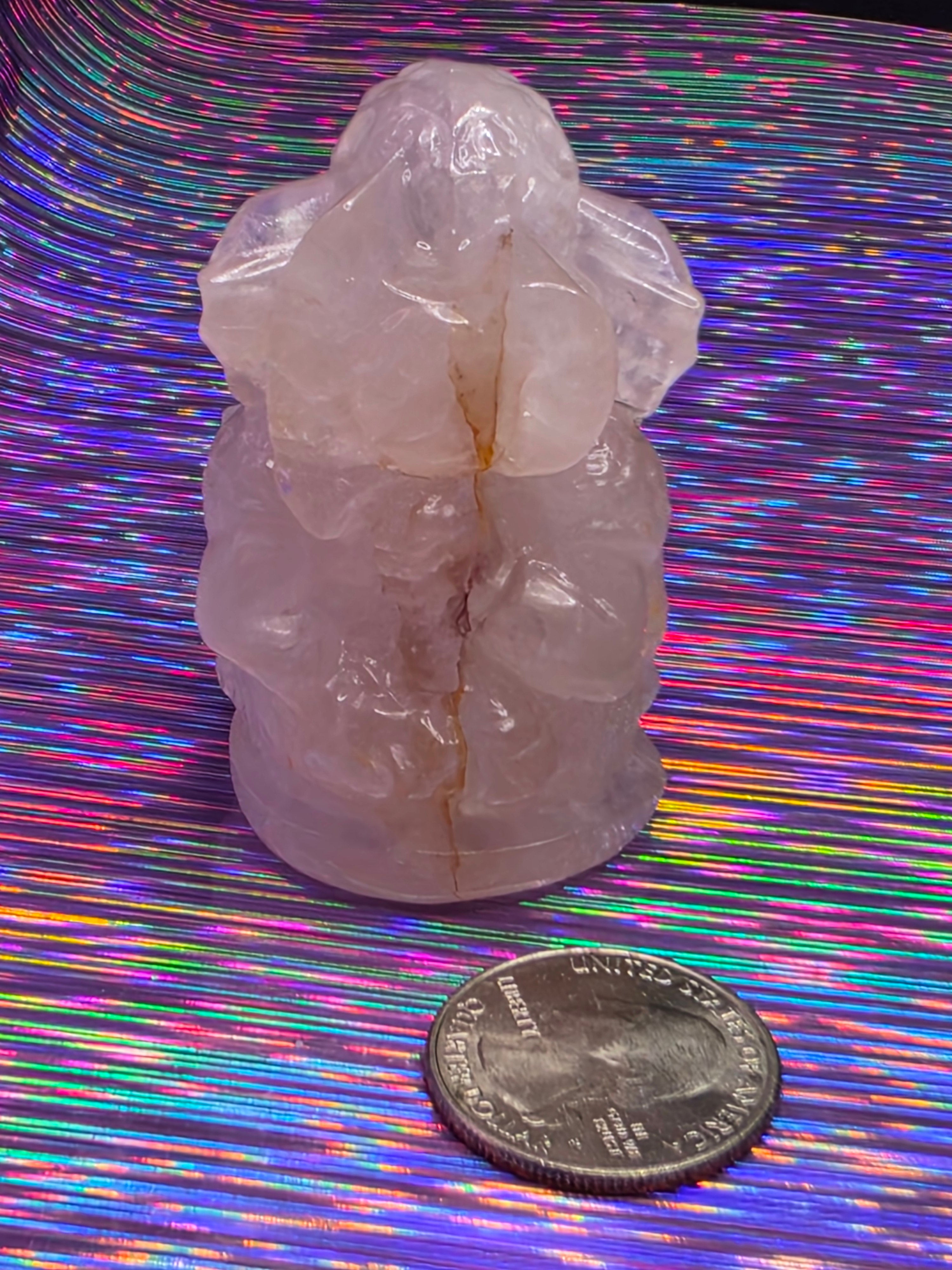 Rose Quartz Ganesha