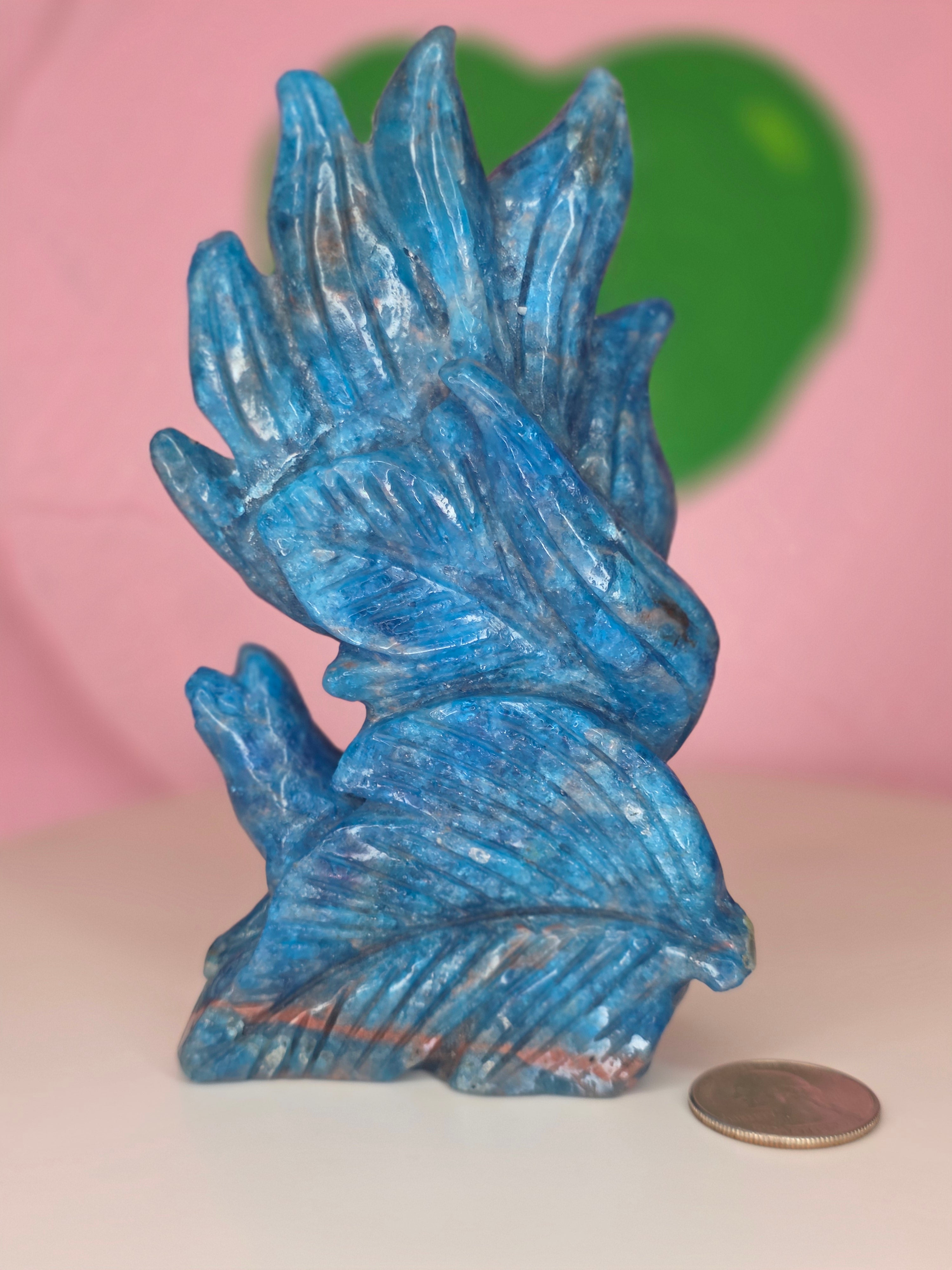 Blue Apatite Nine Tail Fox A