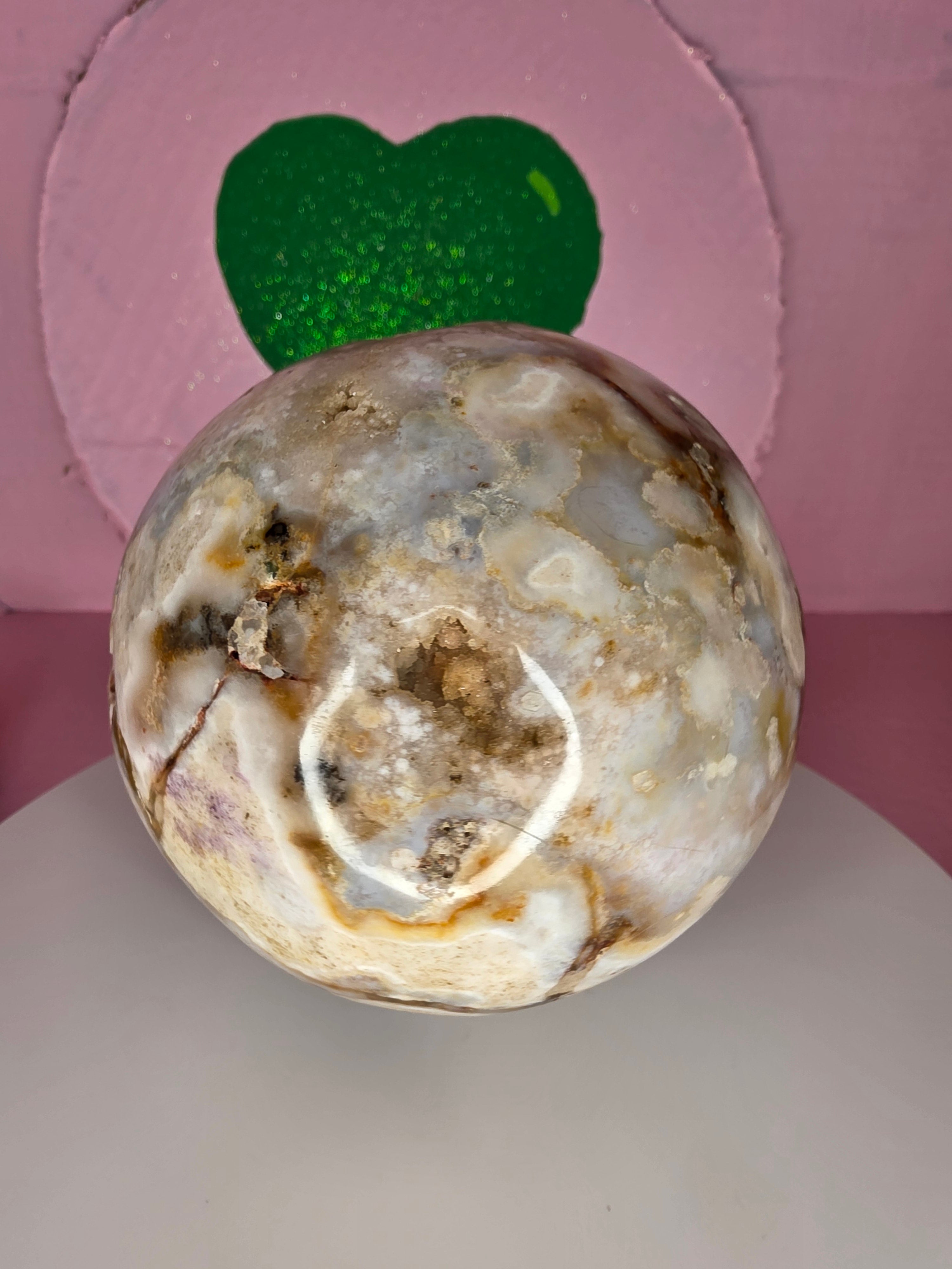 Pink Amethyst Sphere F