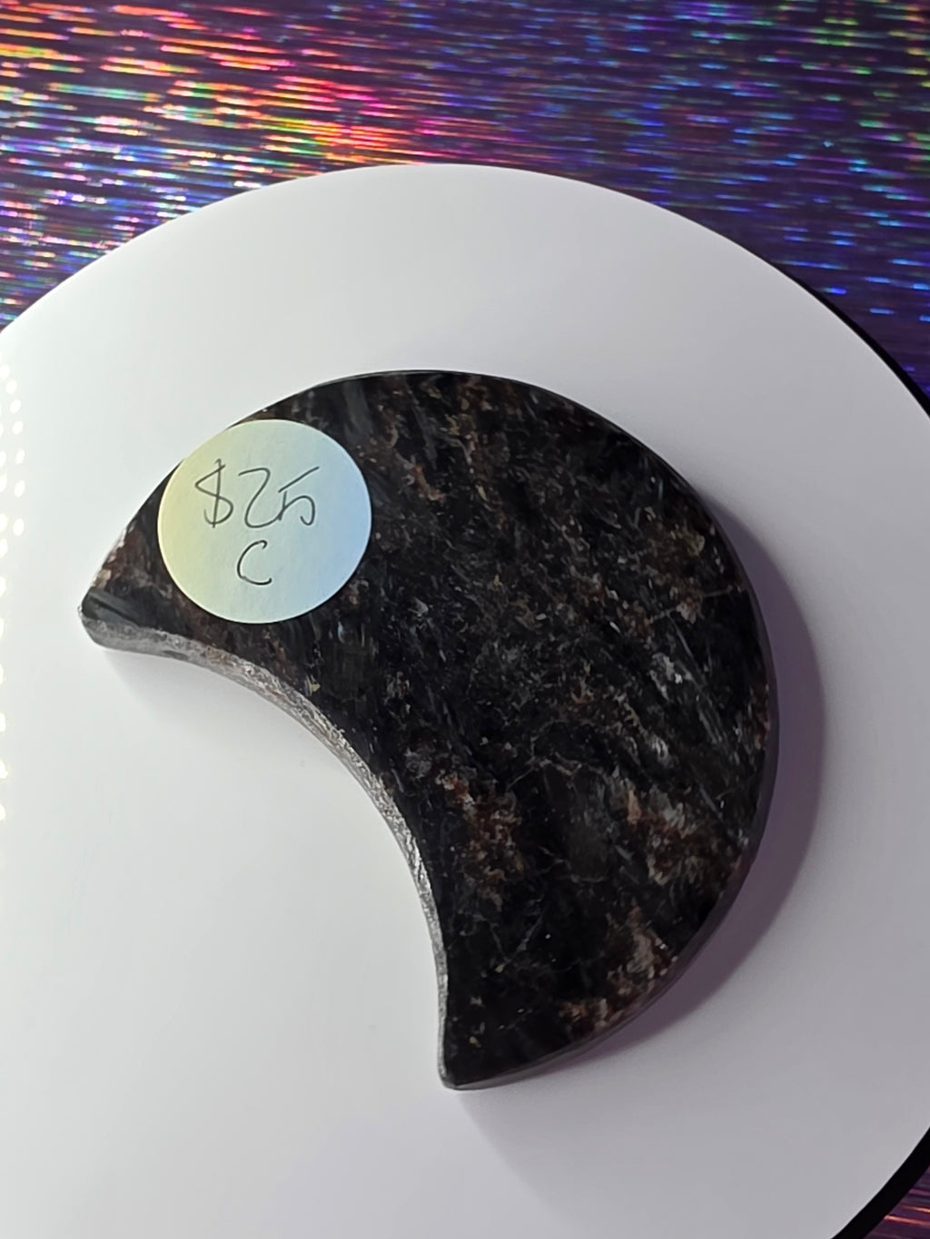 Arfvedsonite with Garnet Moon C