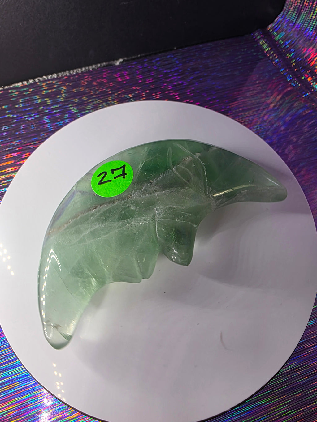 Fluorite Moon Face