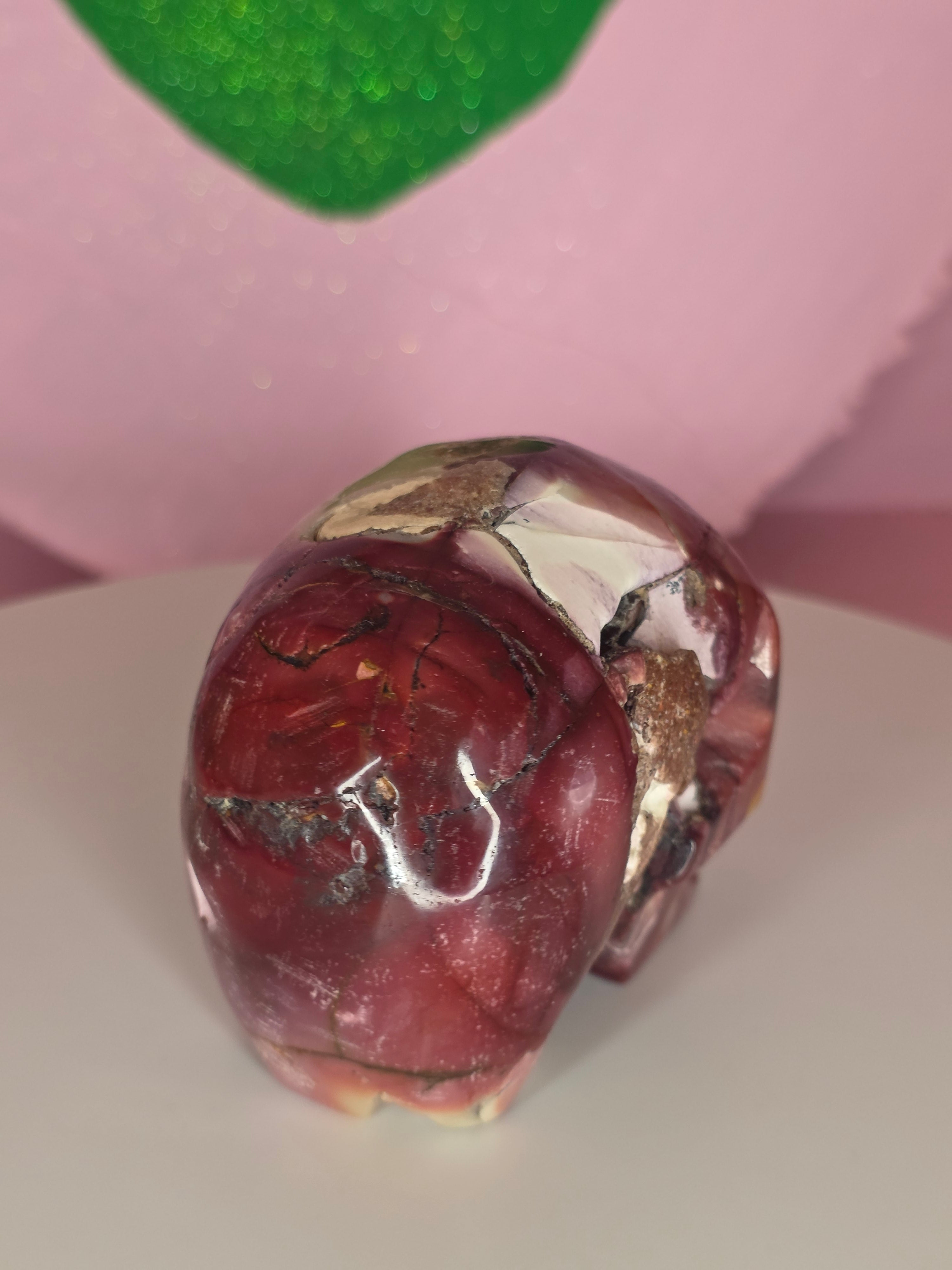 Mookaite Skull A