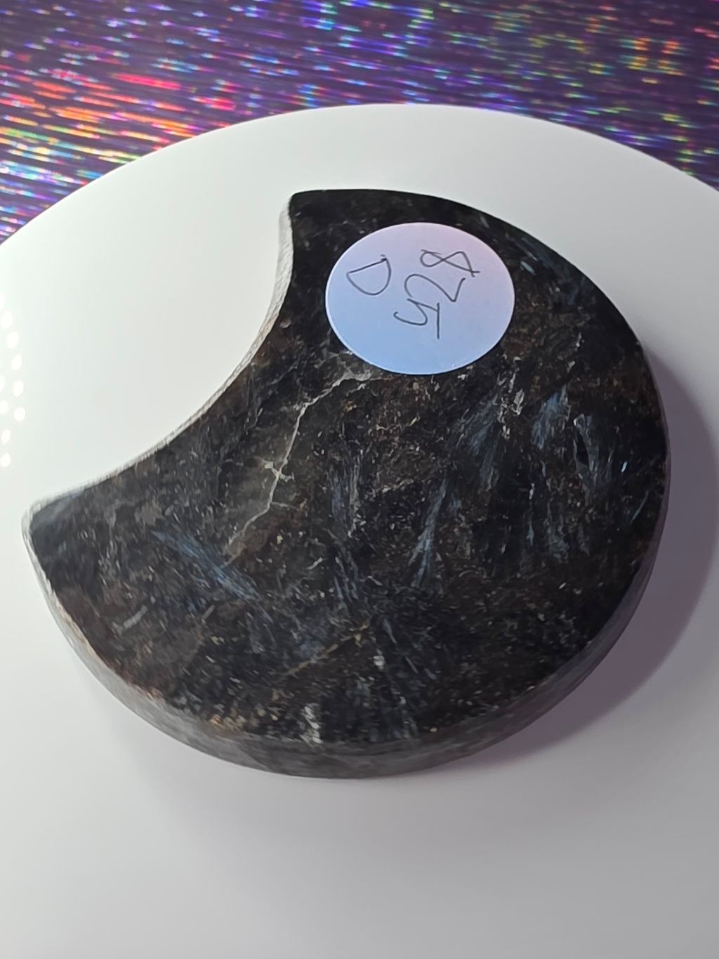 Arfvedsonite with Garnet Moon D
