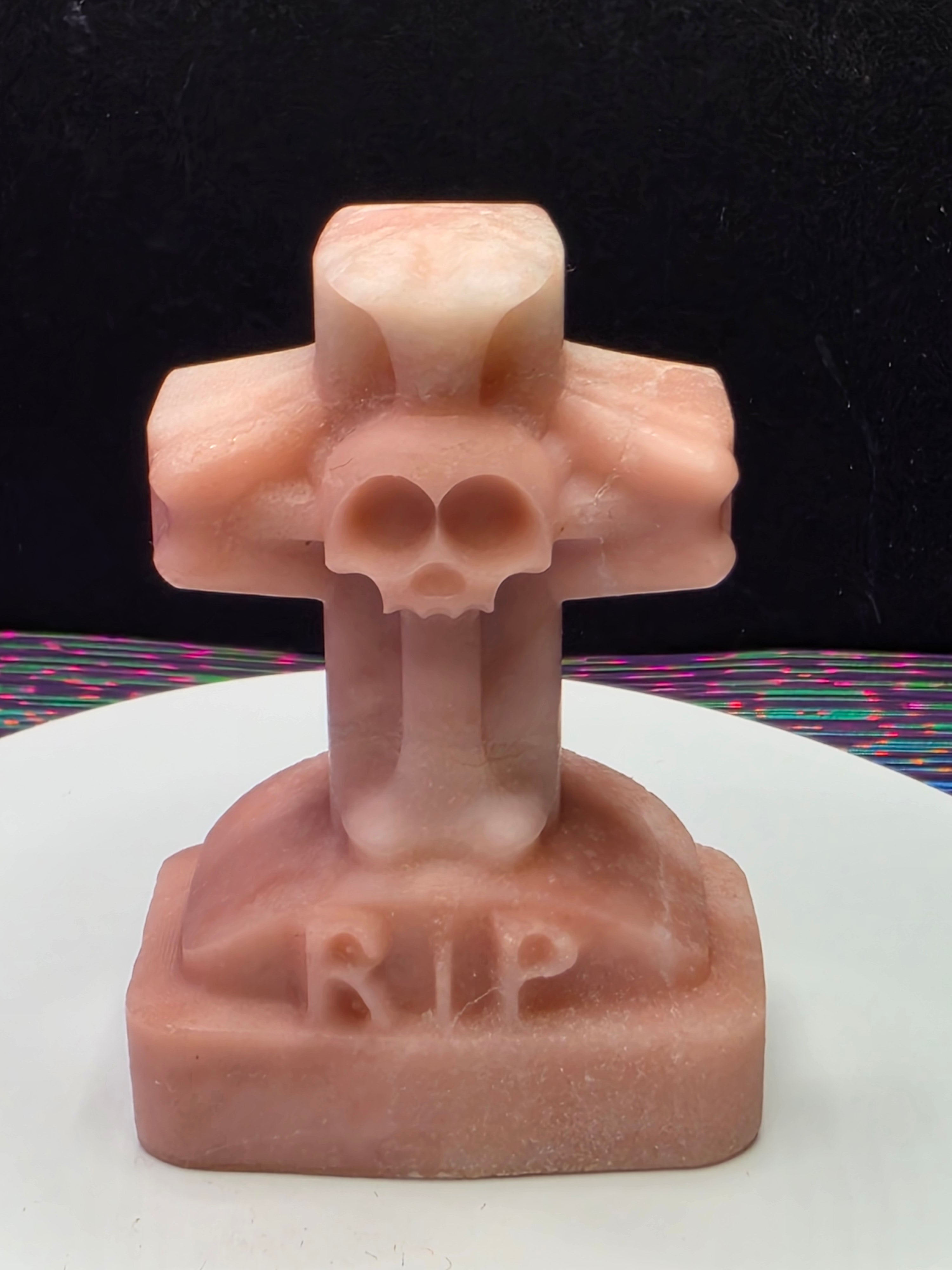 Pink Opal RIP Headstone A