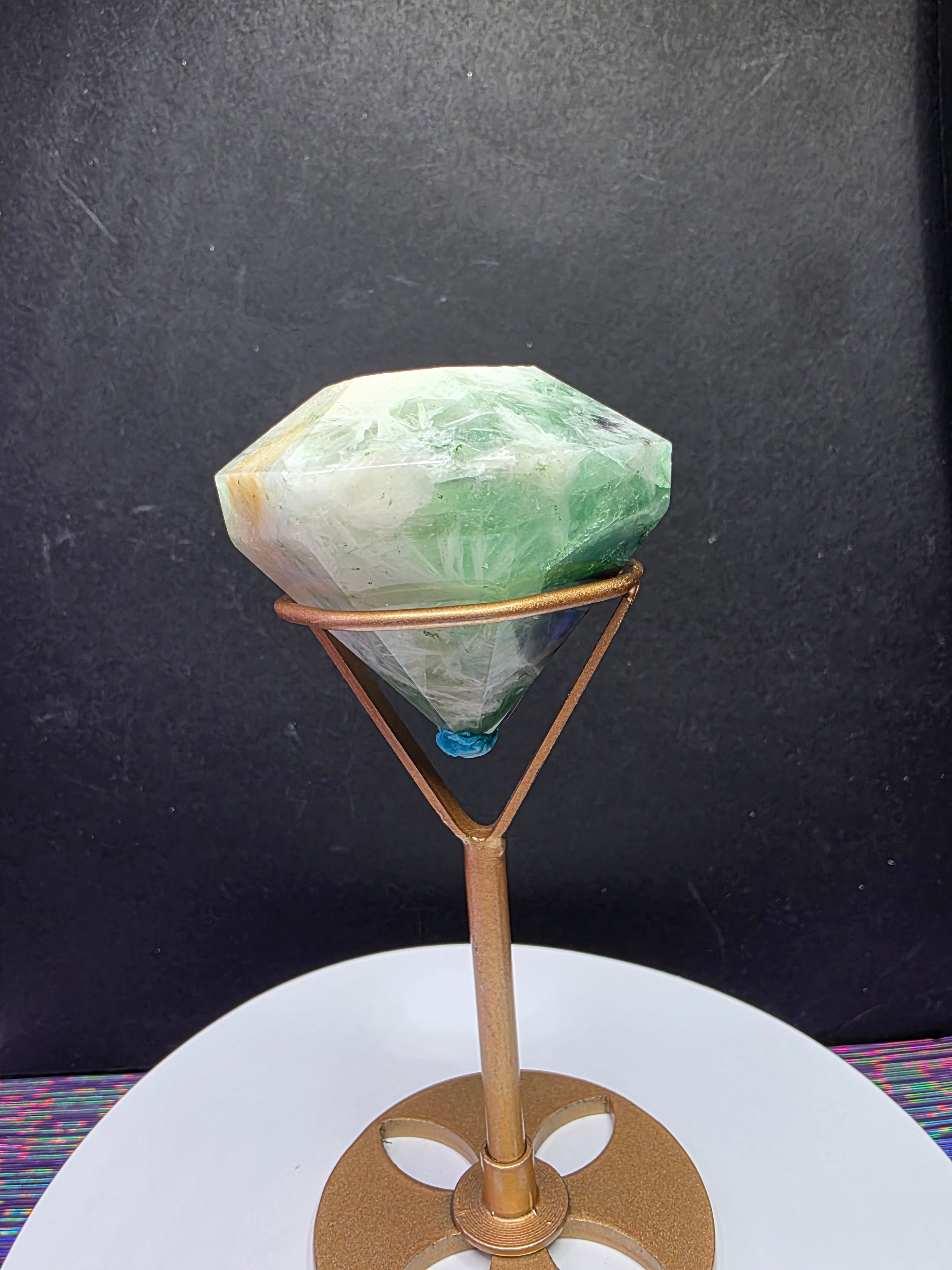 Feather Fluorite Diamond A