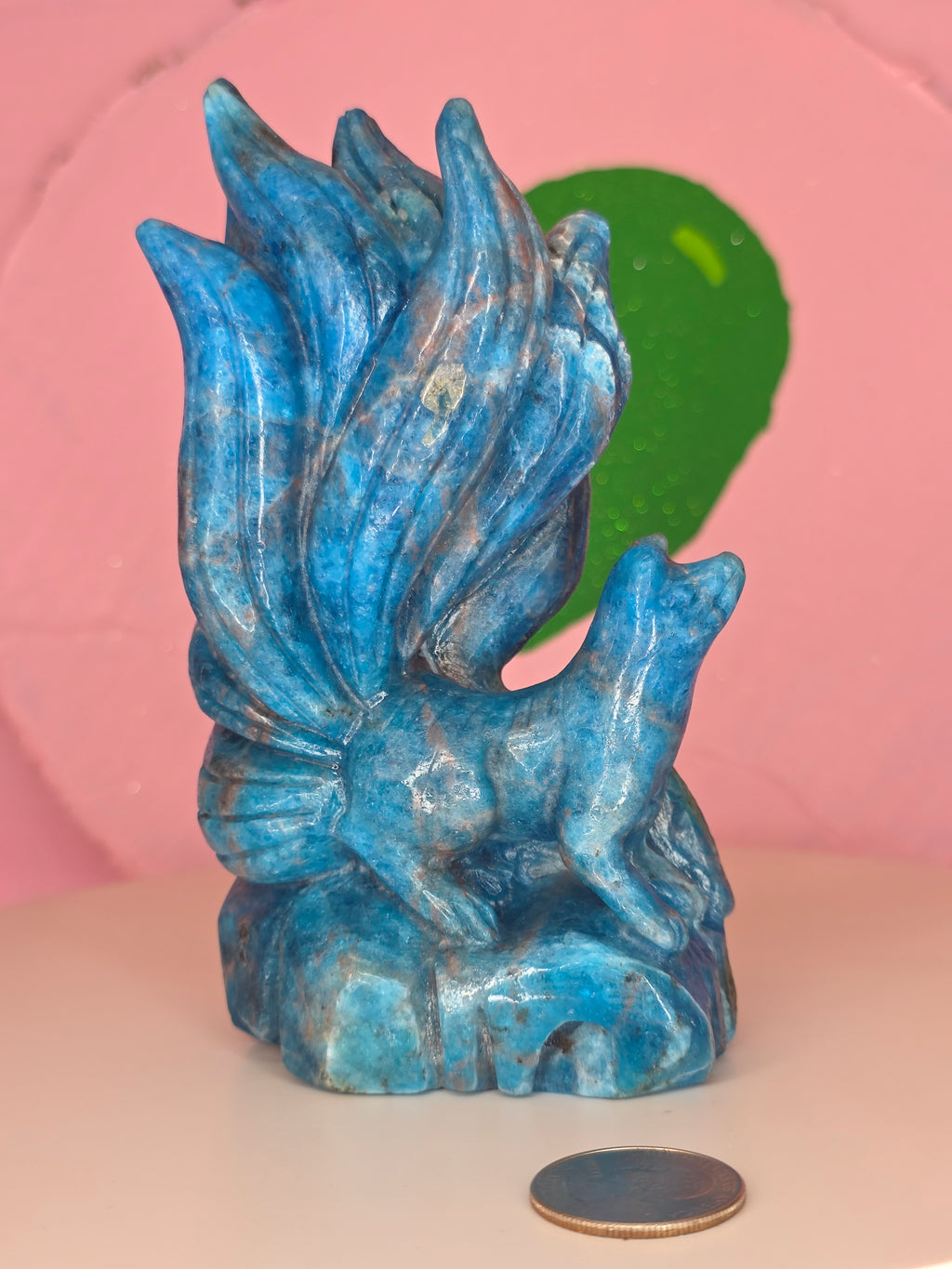 Blue Apatite Nine Tail Fox B