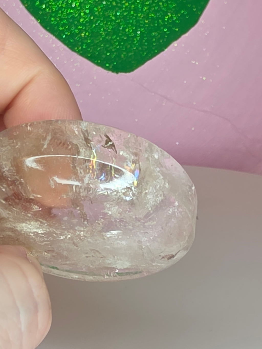 Clear Quartz Sphere Holder B