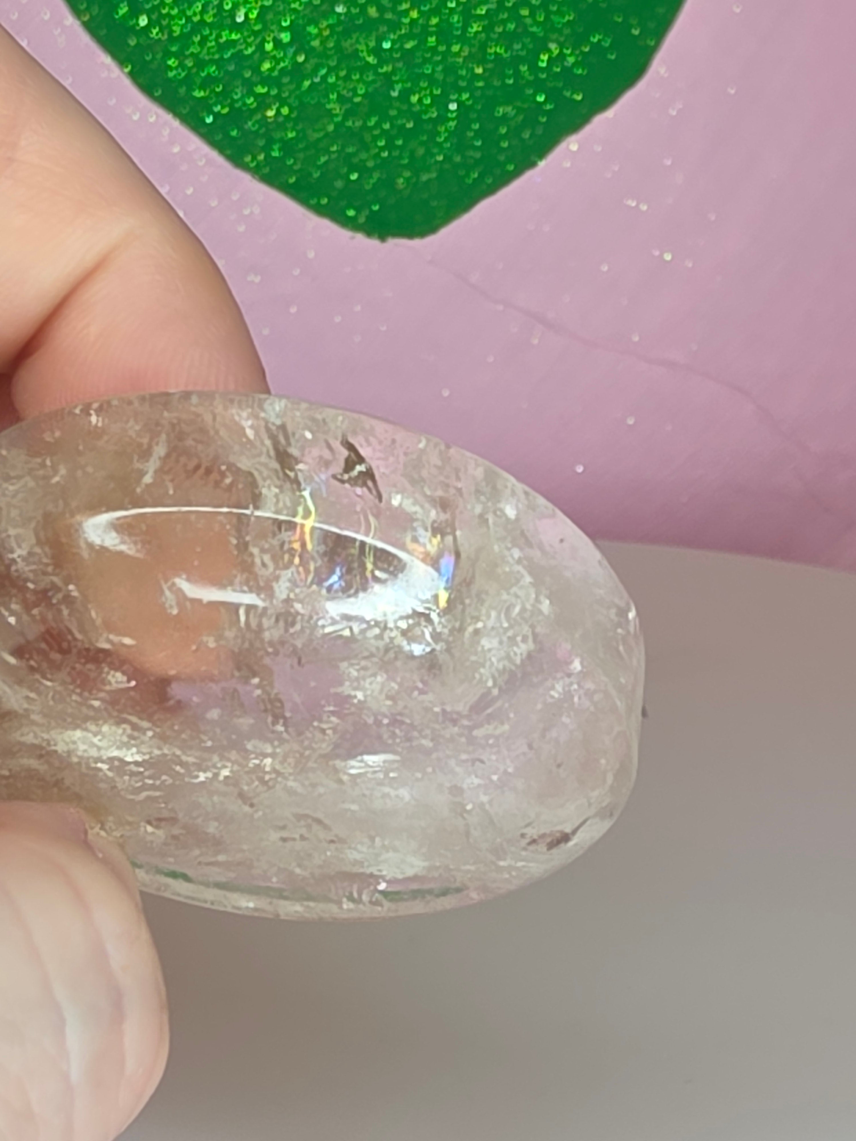 Clear Quartz Sphere Holder B