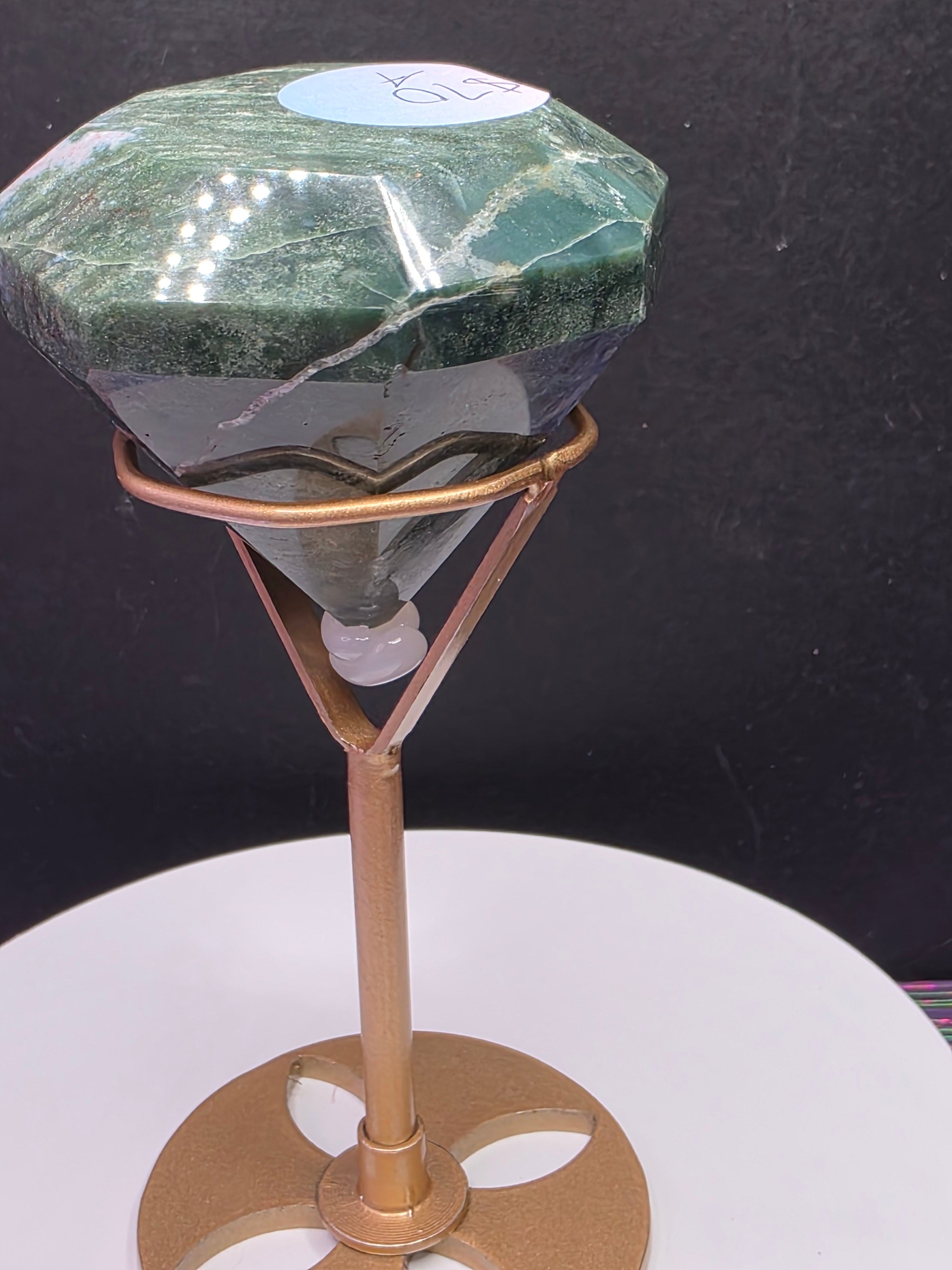 Ocean Jasper Moss Agate Diamond A