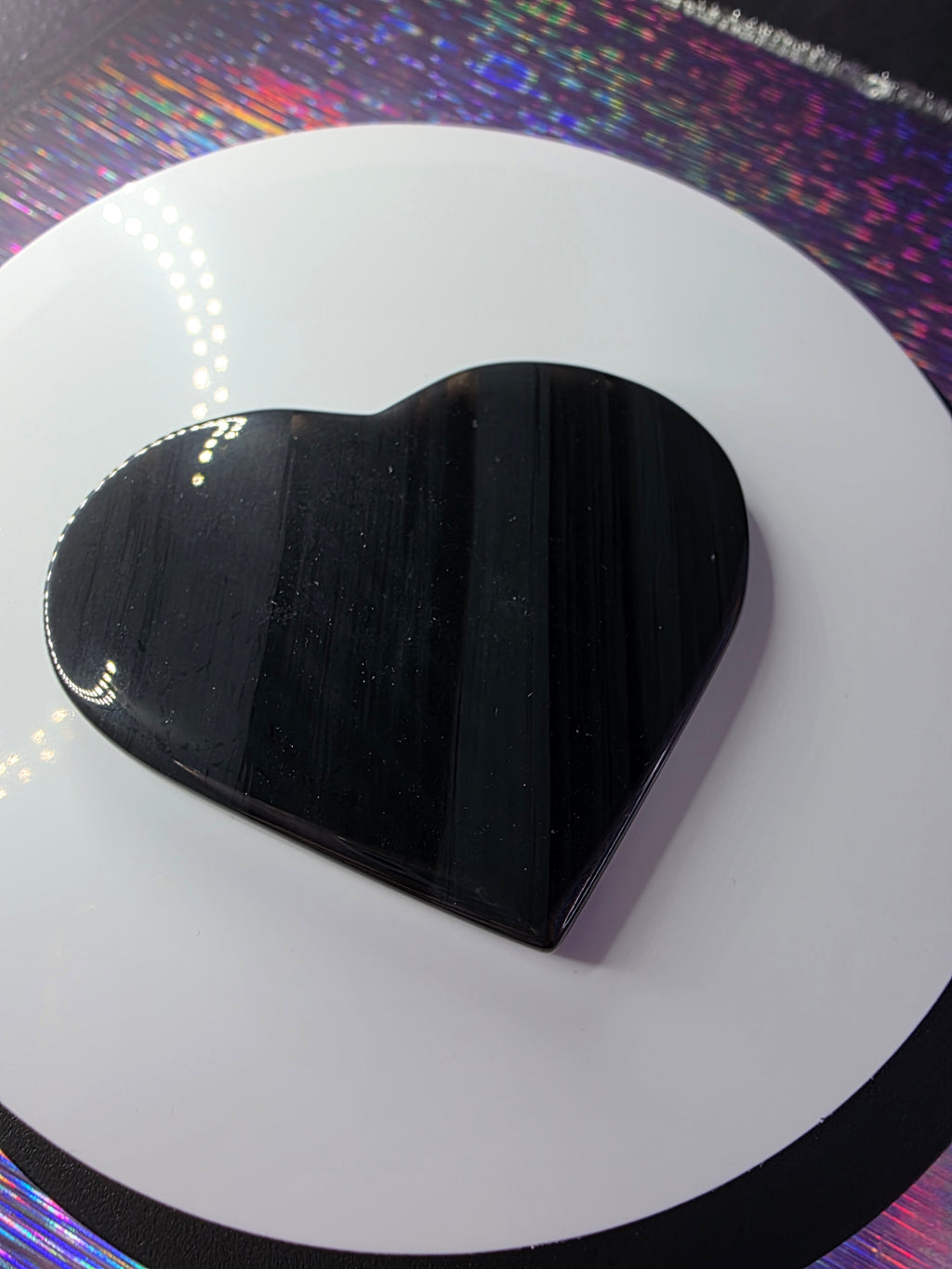 Obsidian Lace Heart E