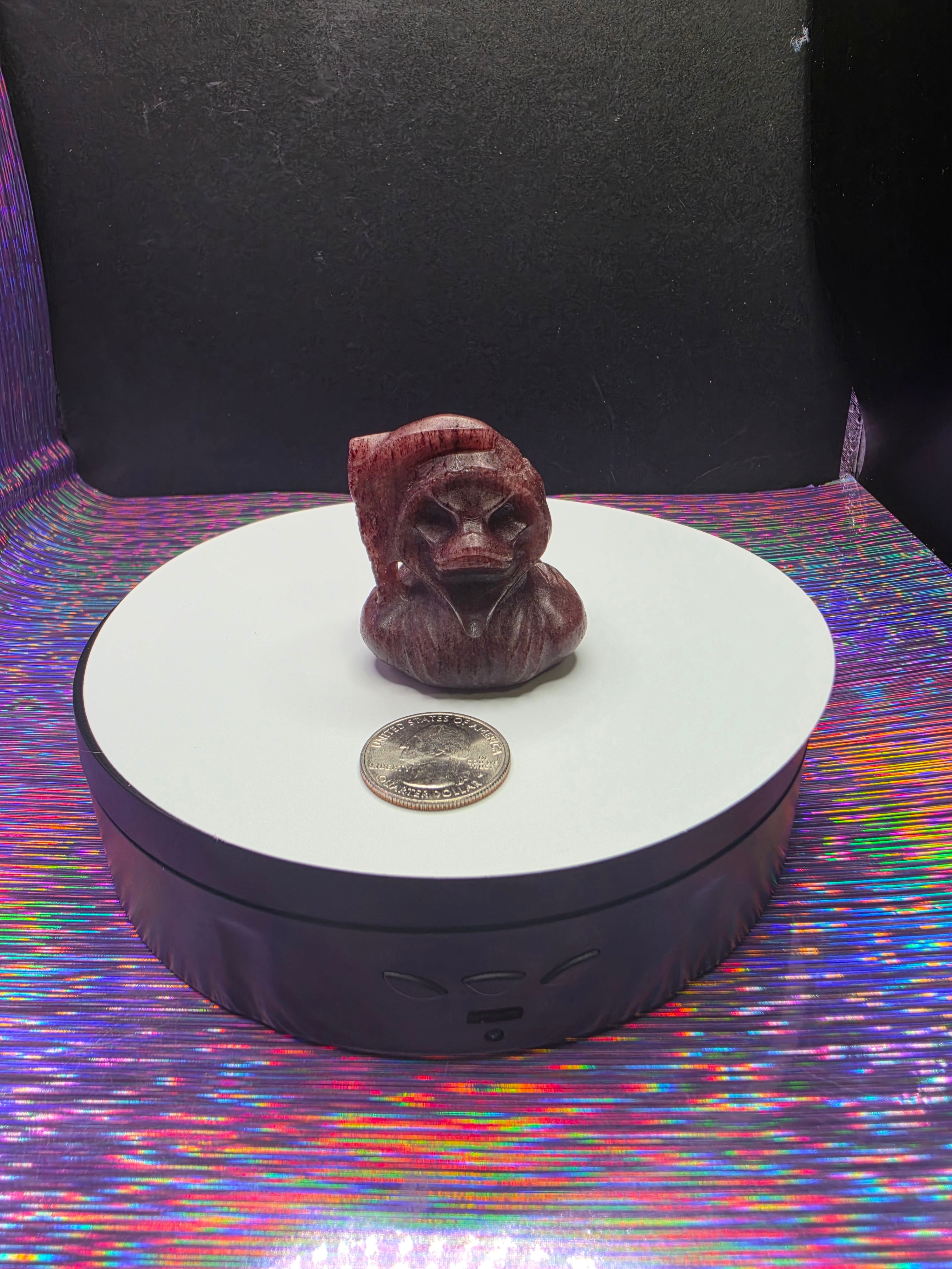 Strawberry Quartz Grim Reaper Duck B