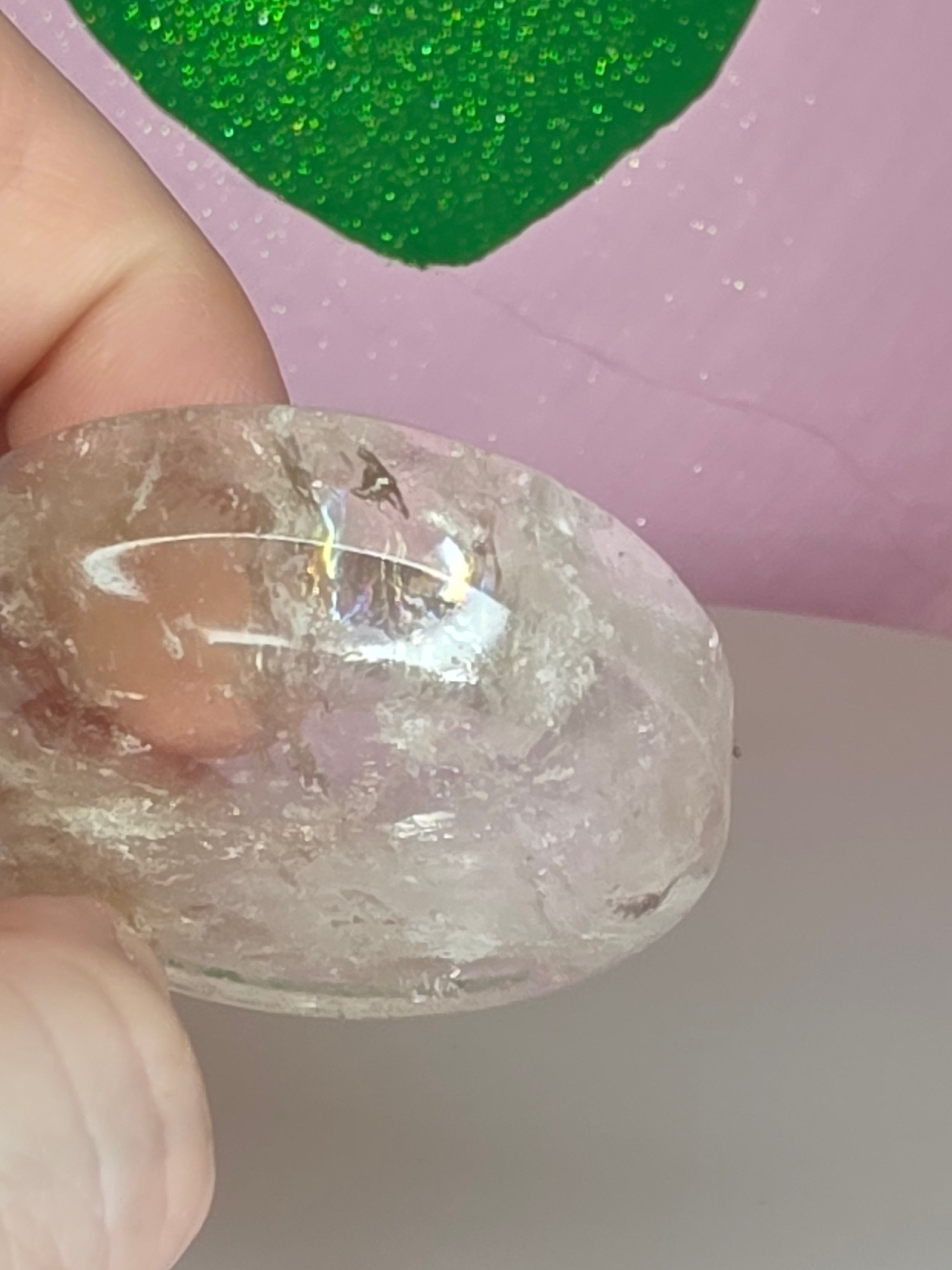 Clear Quartz Sphere Holder B