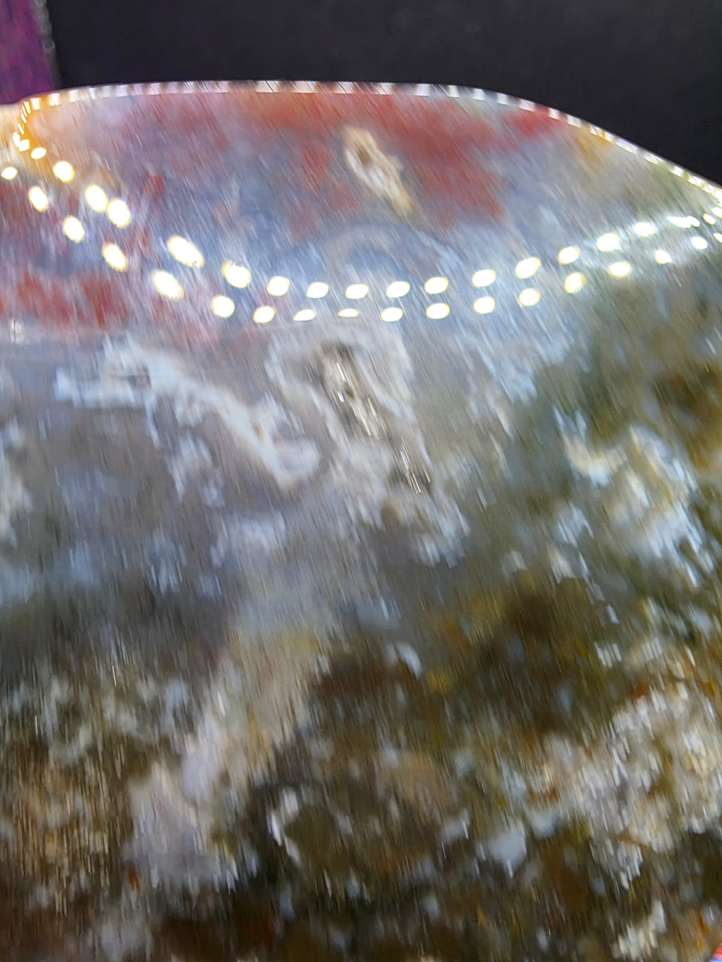Moss Agate Moon F