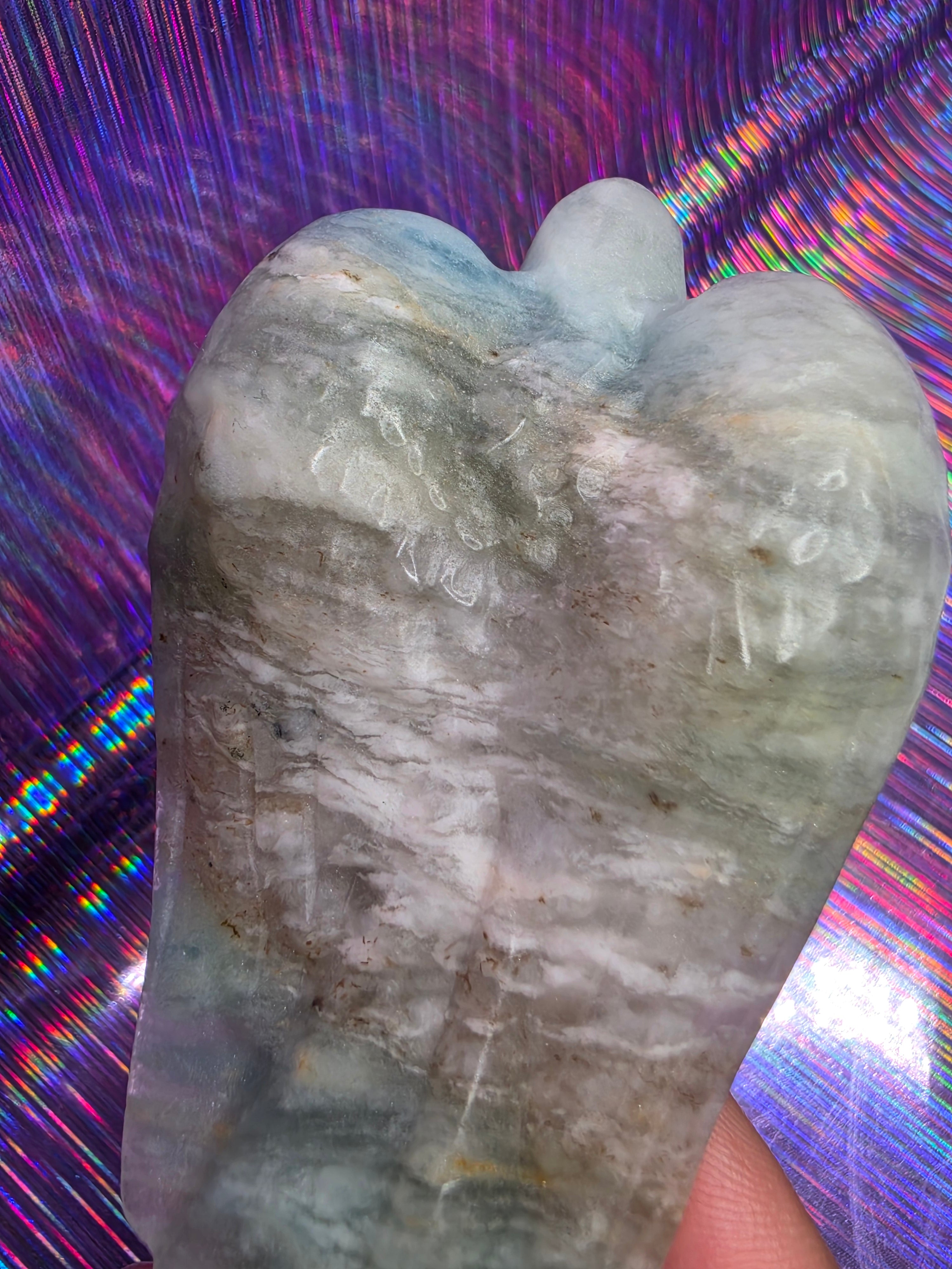 Sky Blue Calcite Angel B