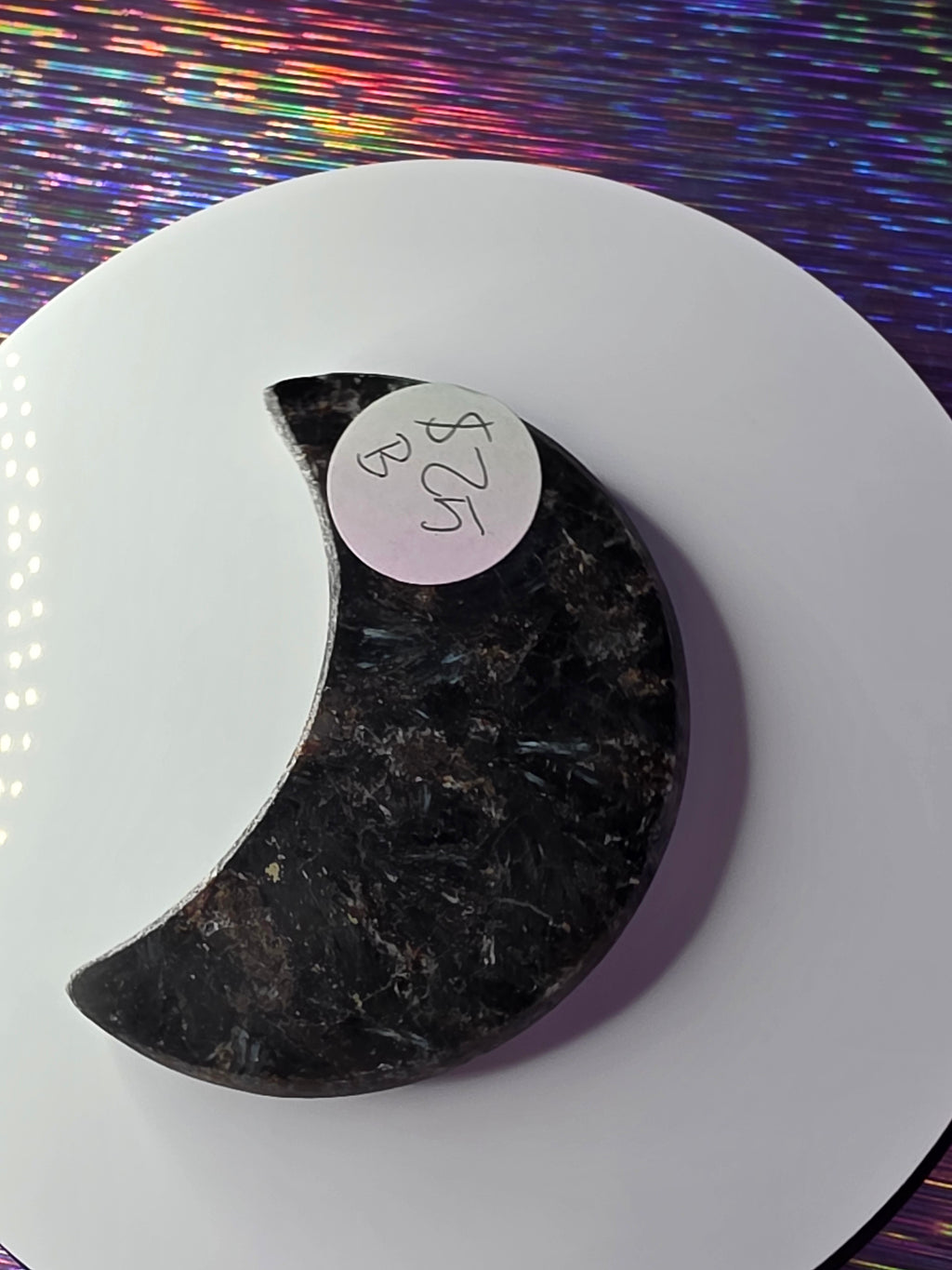 Arfvedsonite with Garnet Moon B
