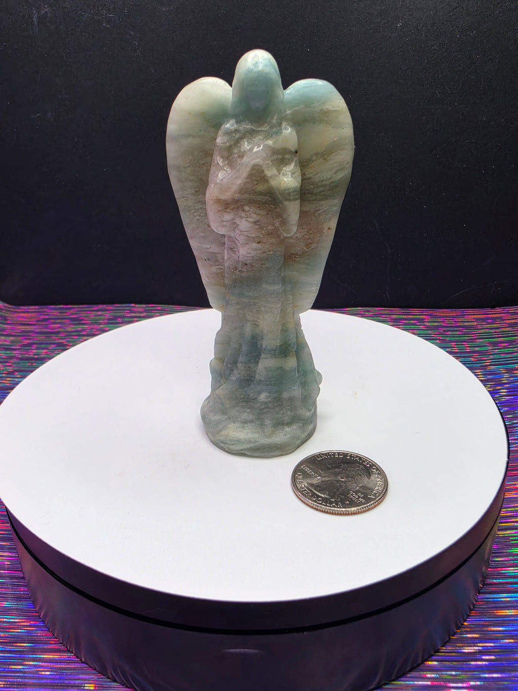 Sky Blue Calcite Angel B