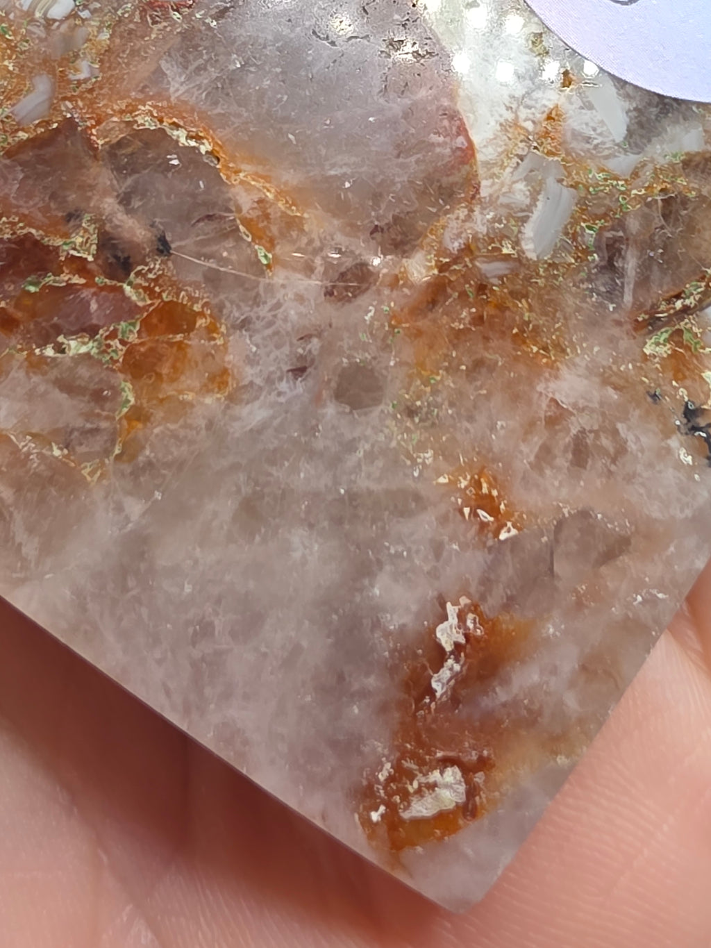 Crazy Lace Amethyst Heart A