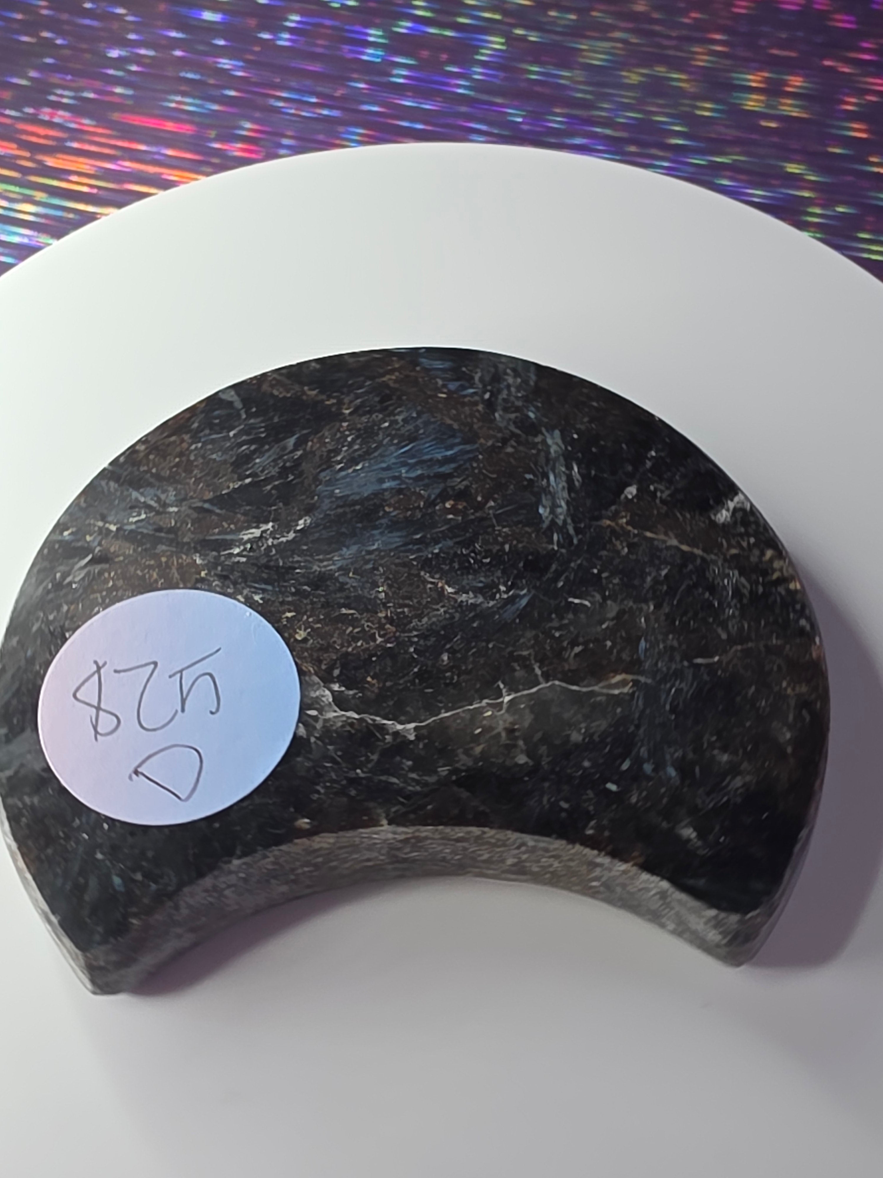 Arfvedsonite with Garnet Moon D