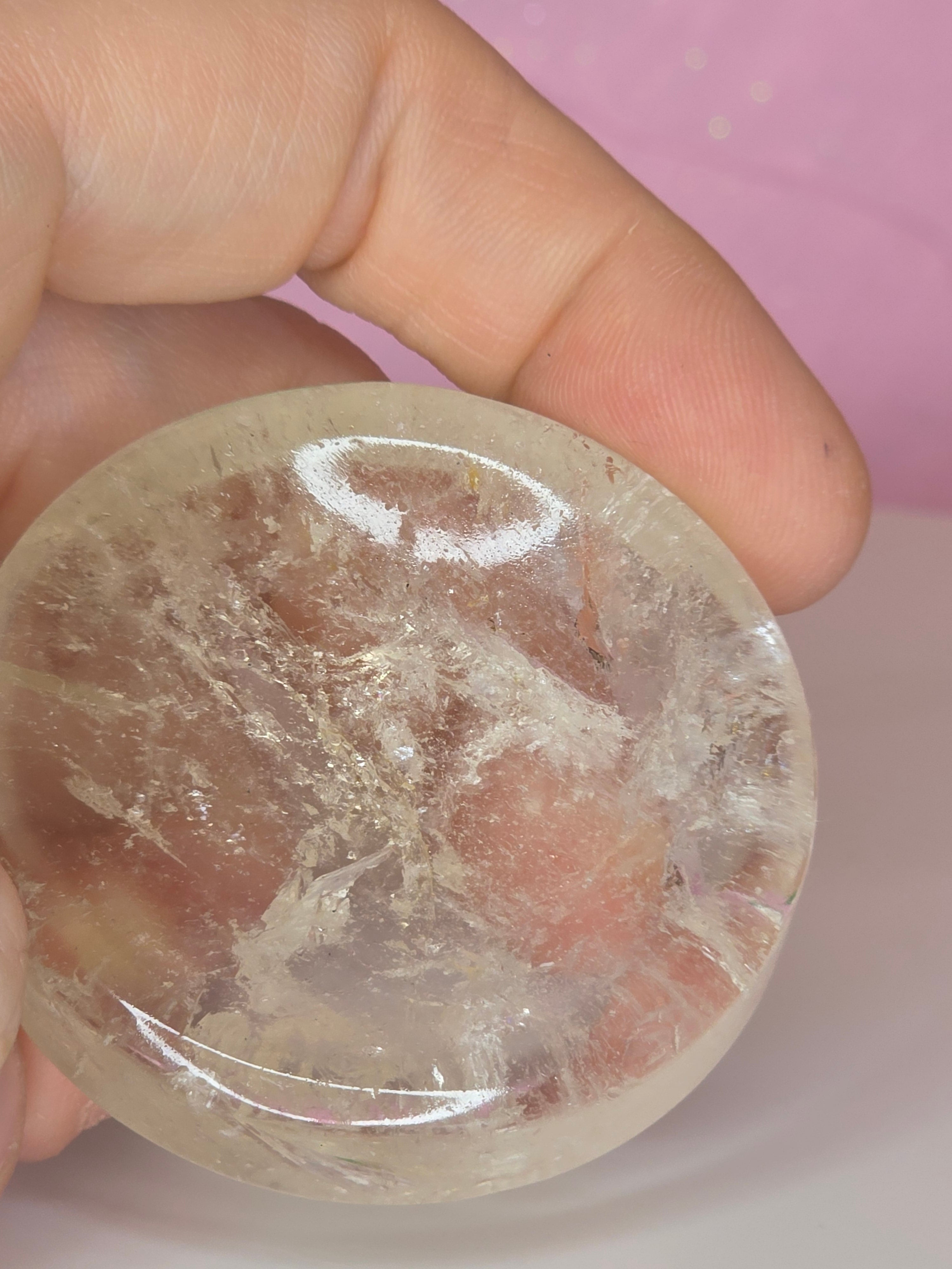 Clear Quartz Sphere Holder B