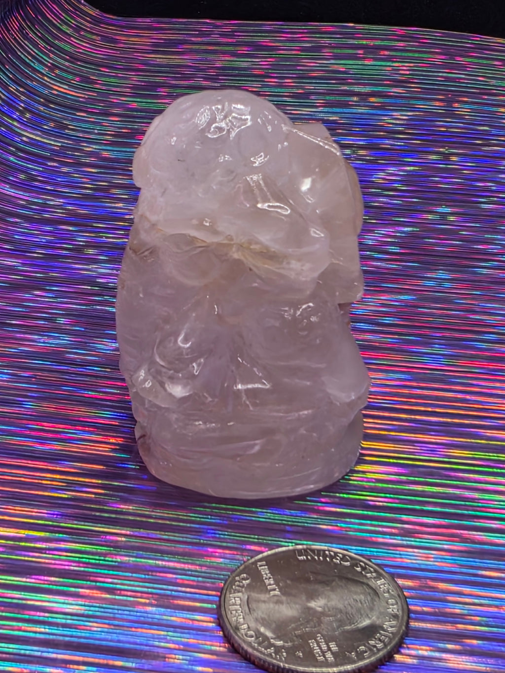 Rose Quartz Ganesha