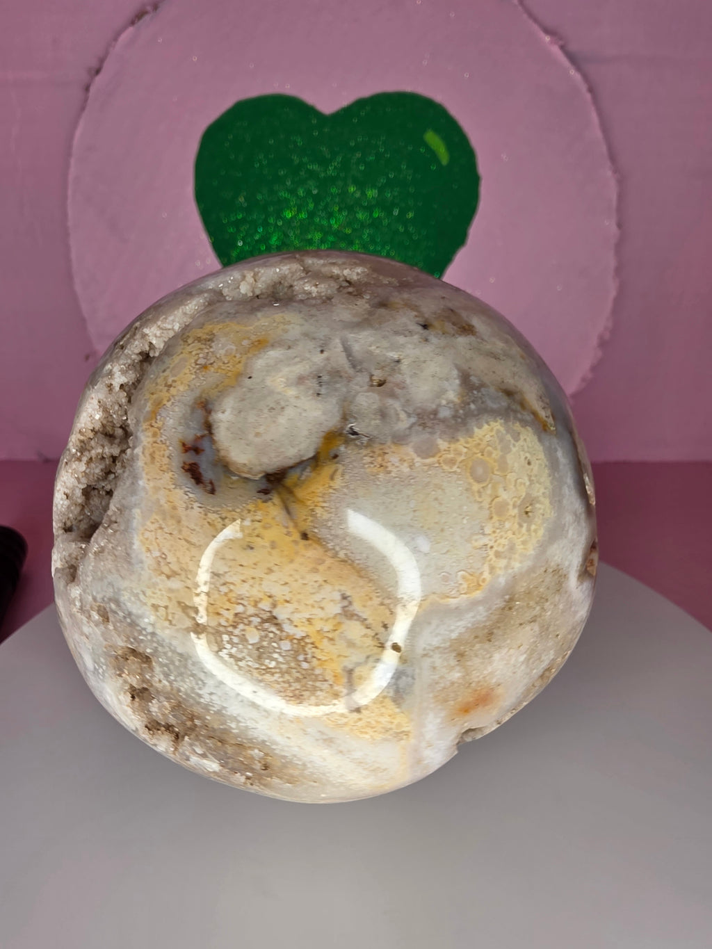 Pink Amethyst Sphere F