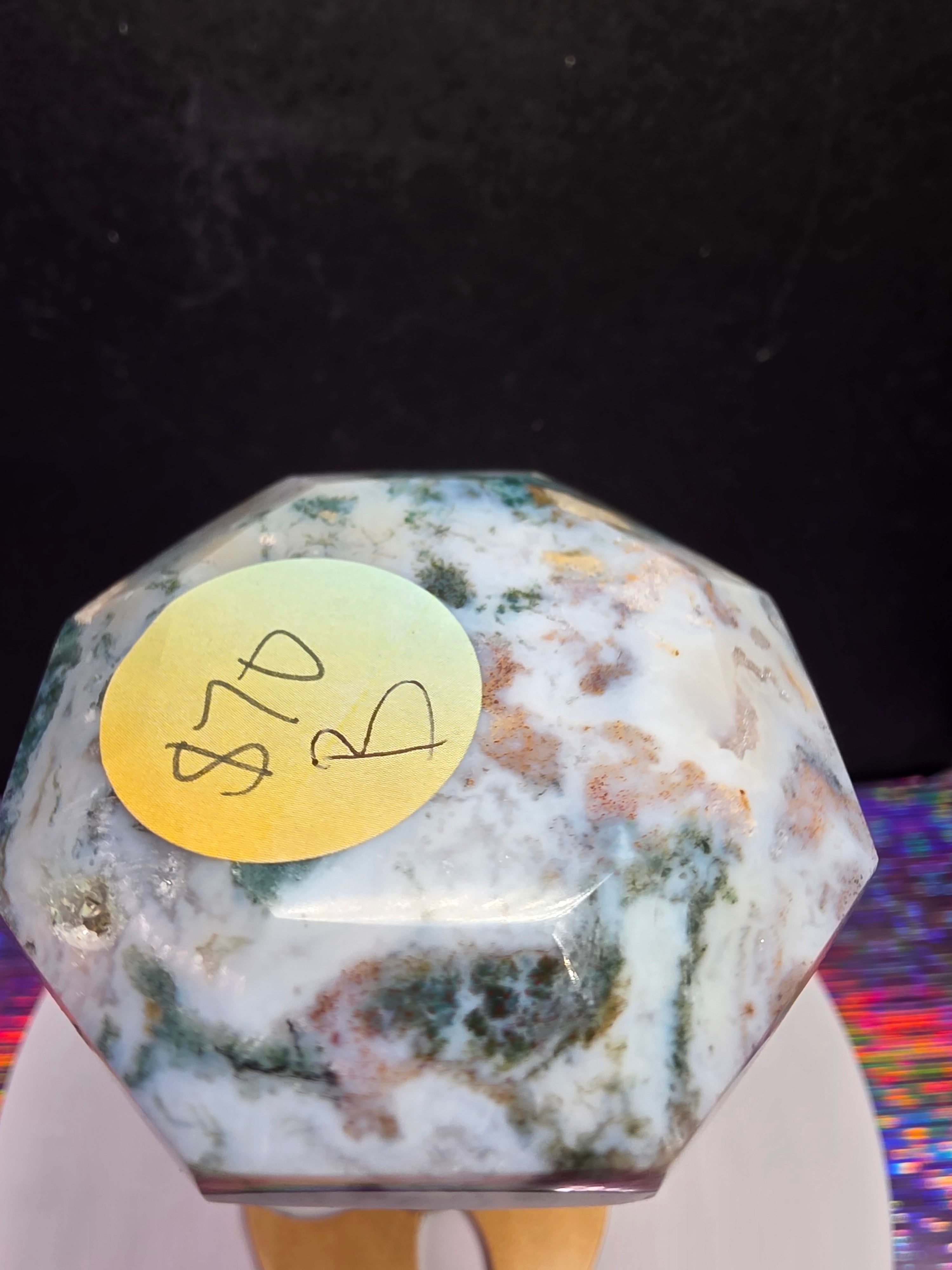 Ocean Jasper Moss Agate Diamond B