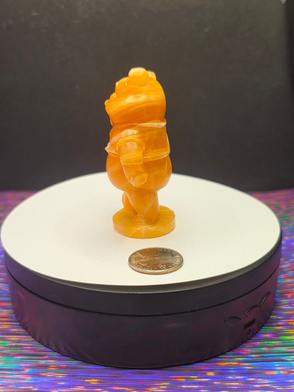 Honey Calcite Pooh Bear B