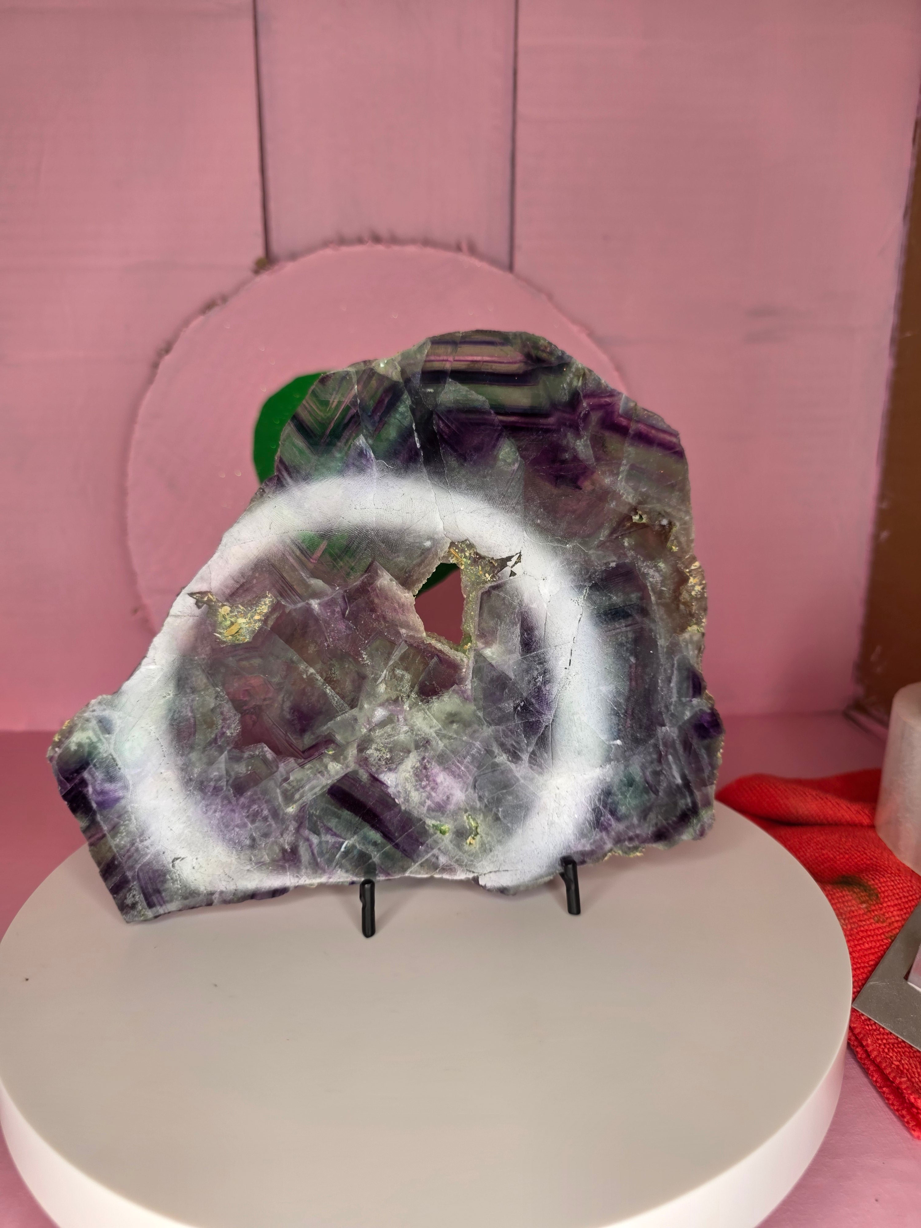Fluorite Slab D