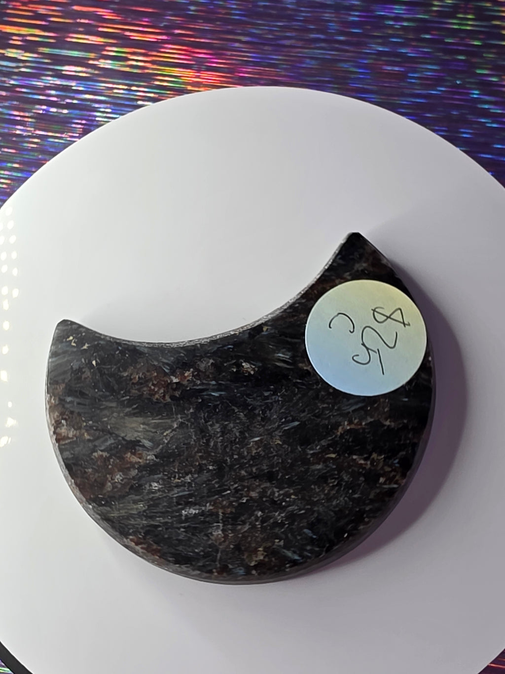 Arfvedsonite with Garnet Moon C