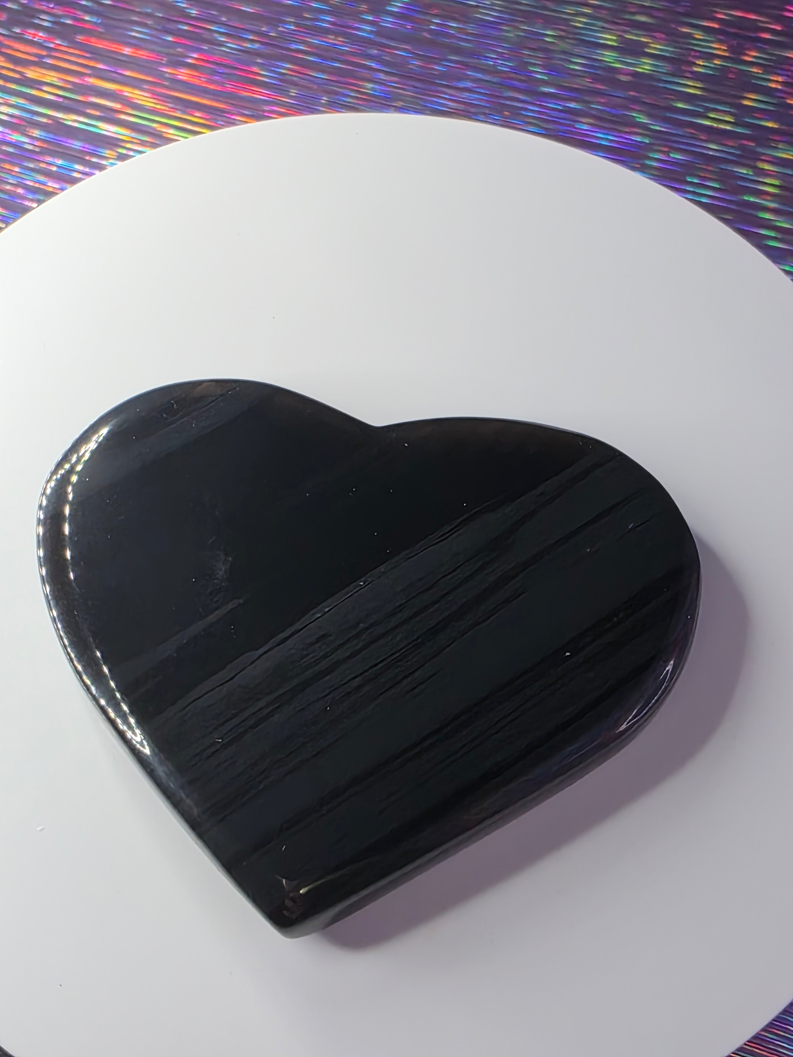 Obsidian Lace Heart A