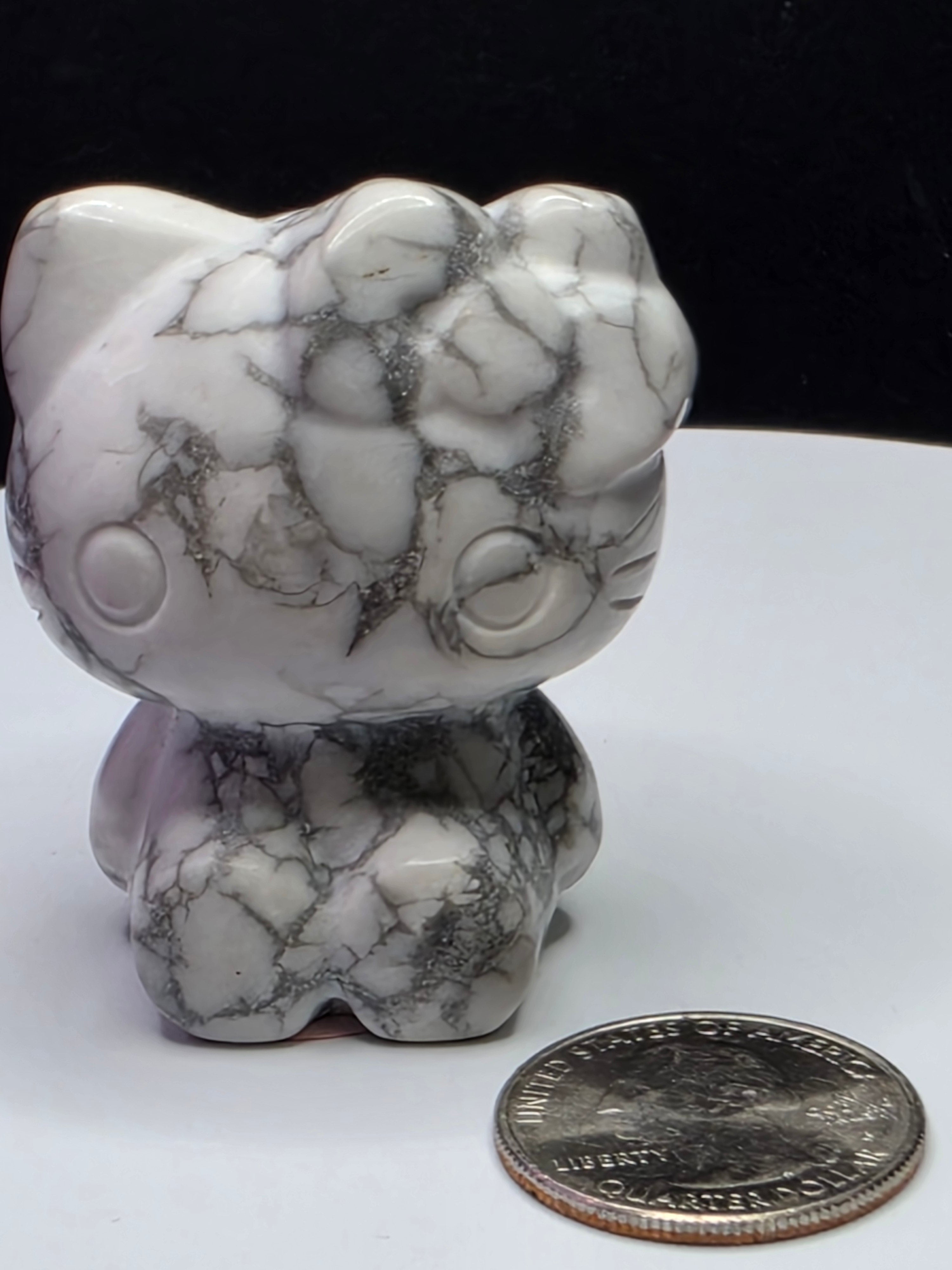 Howlite Hello Kitty B