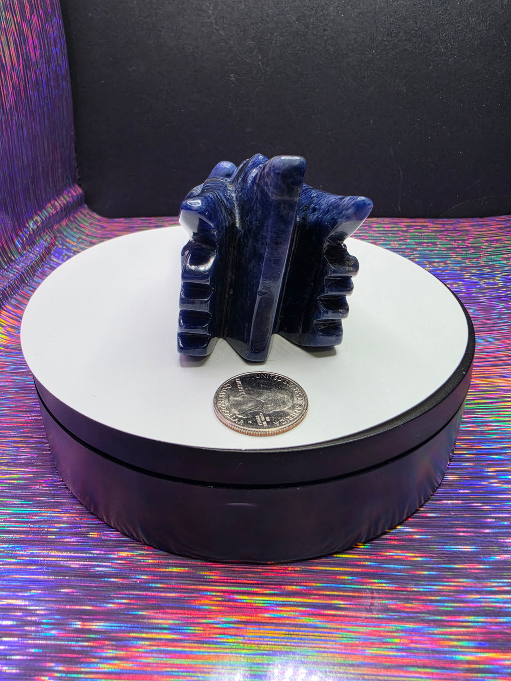 Sodalite Dragonhead