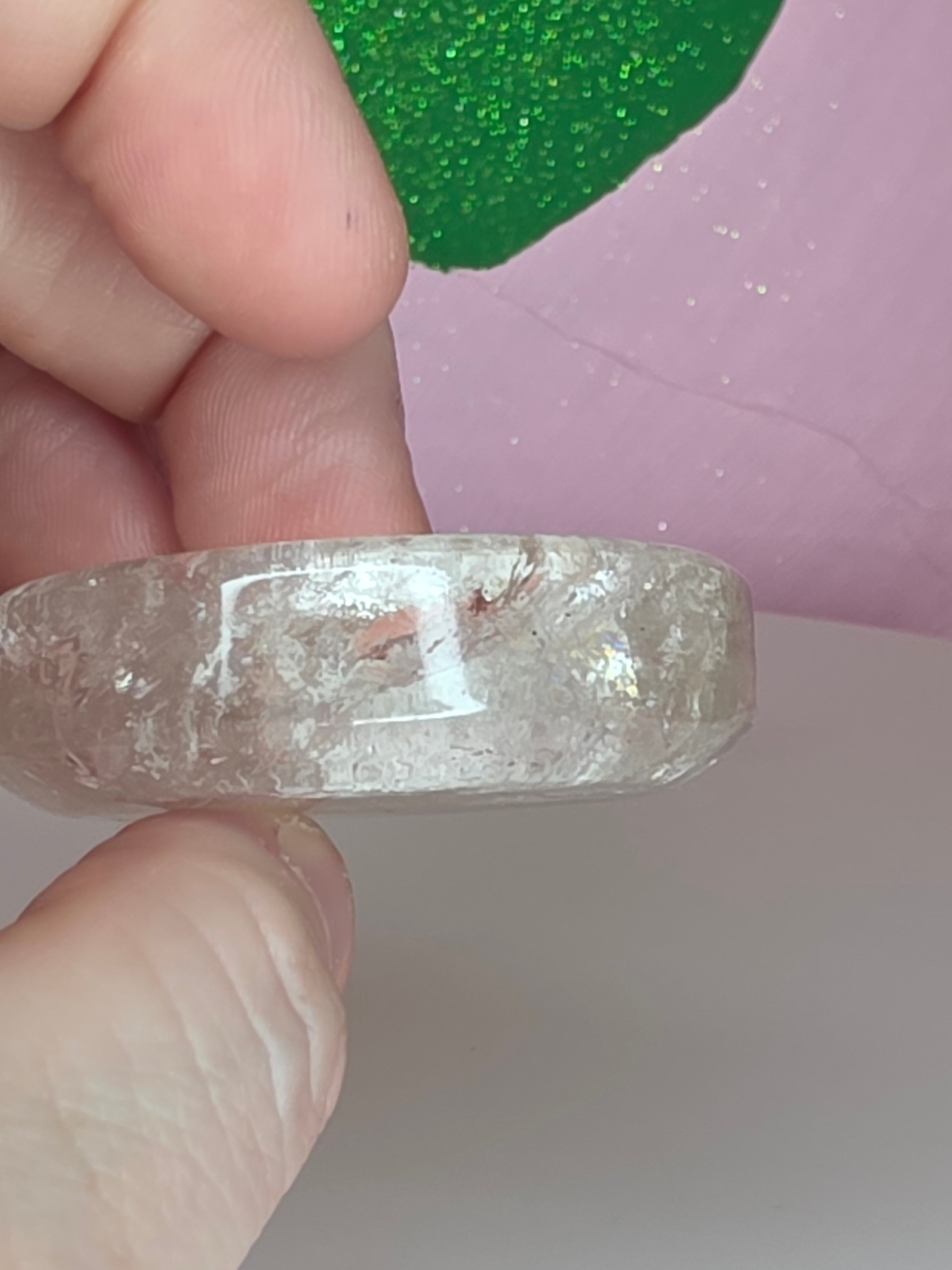 Clear Quartz Sphere Holder B