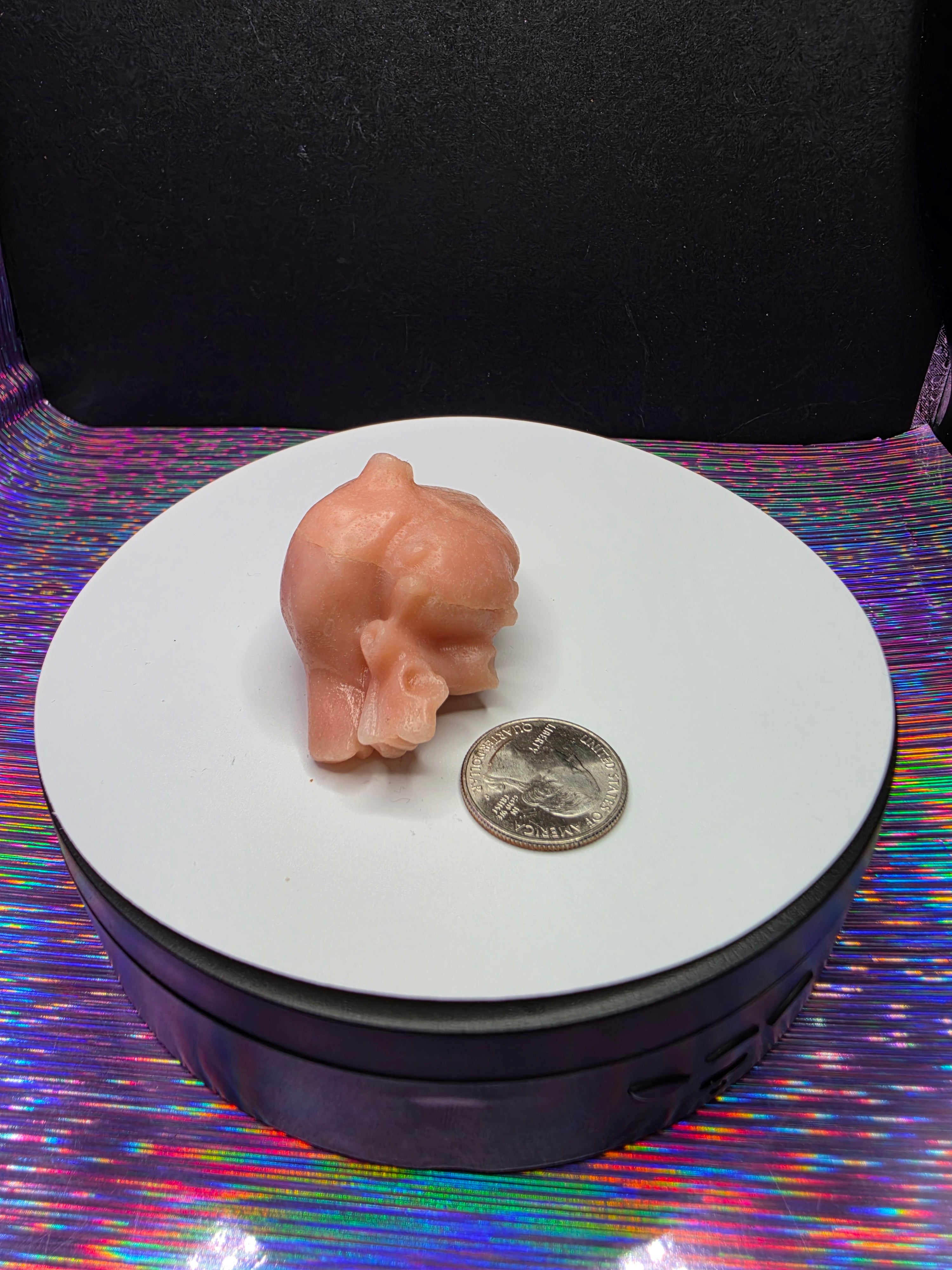 Pink Opal Anatomical Heart A