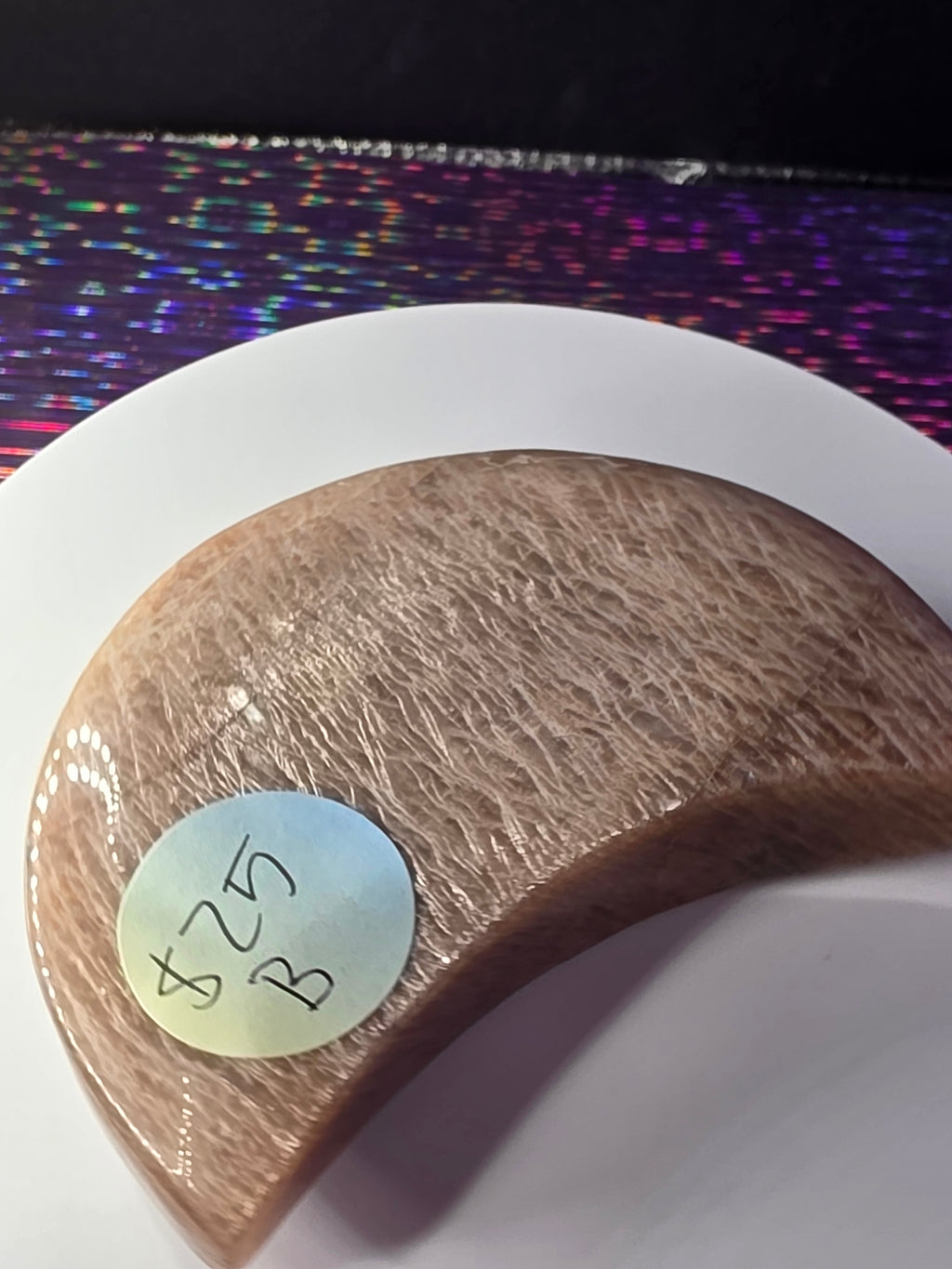 Peach Moonstone Moon B