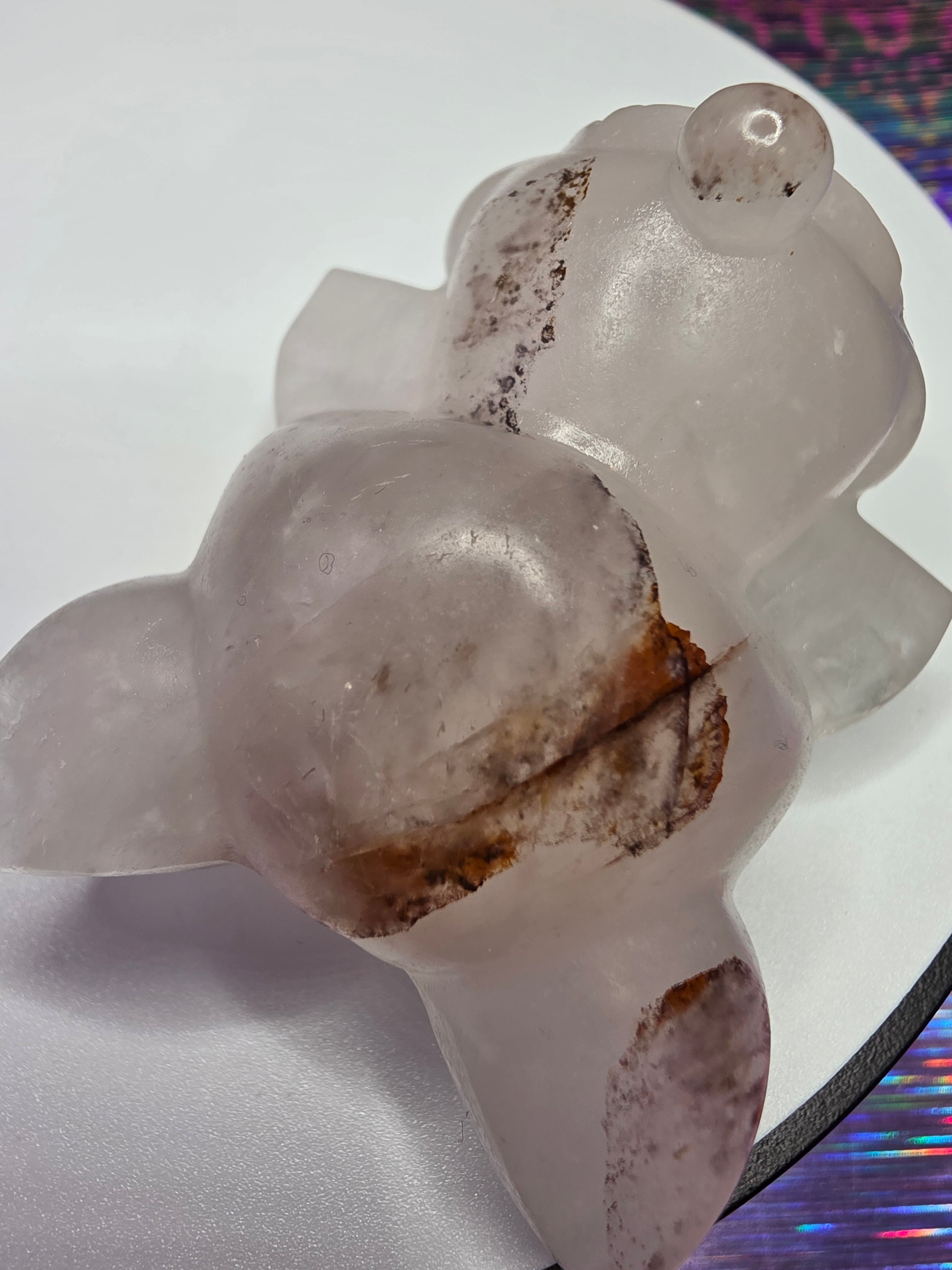 Clear Quartz Bat A
