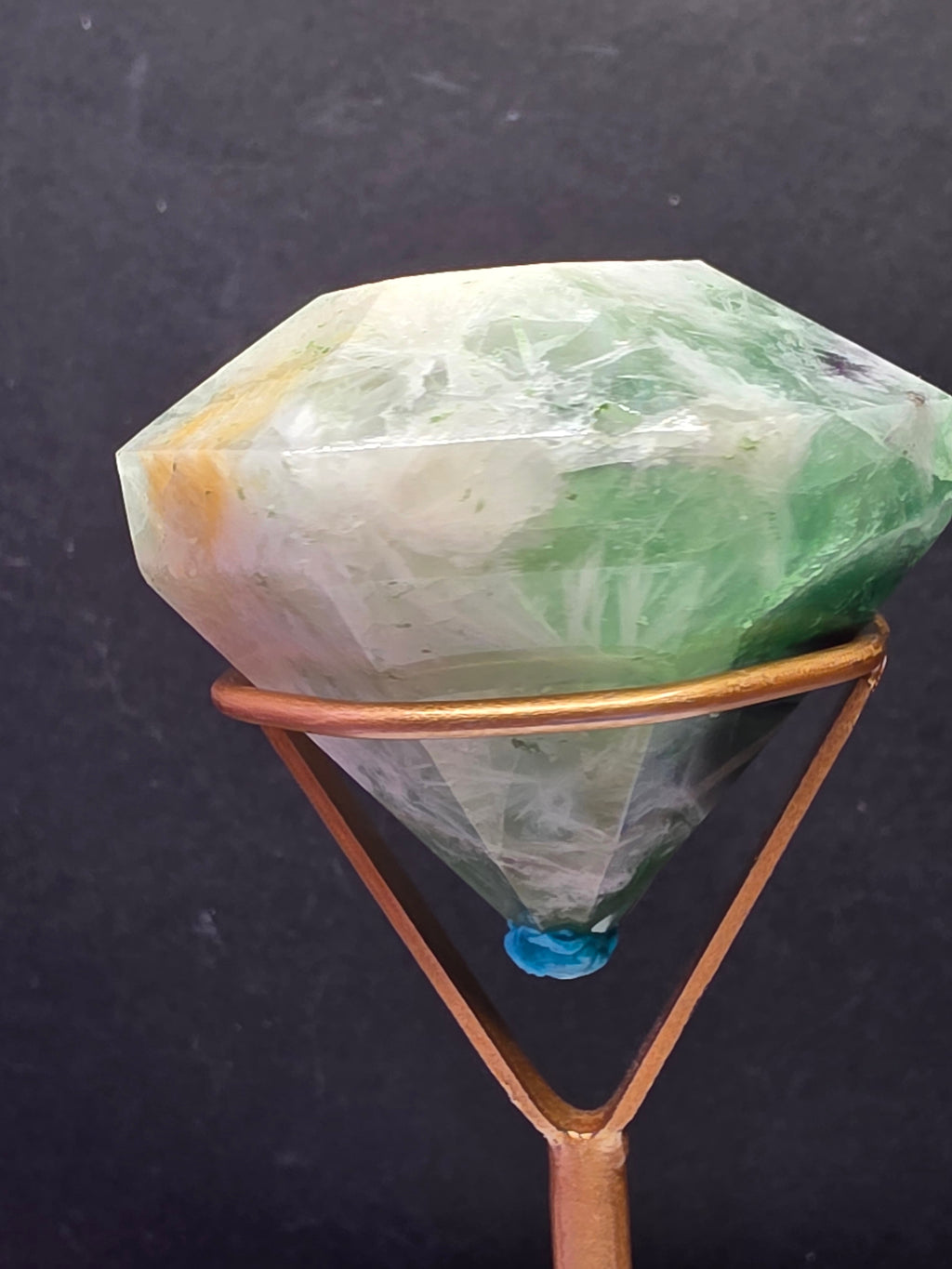 Feather Fluorite Diamond A