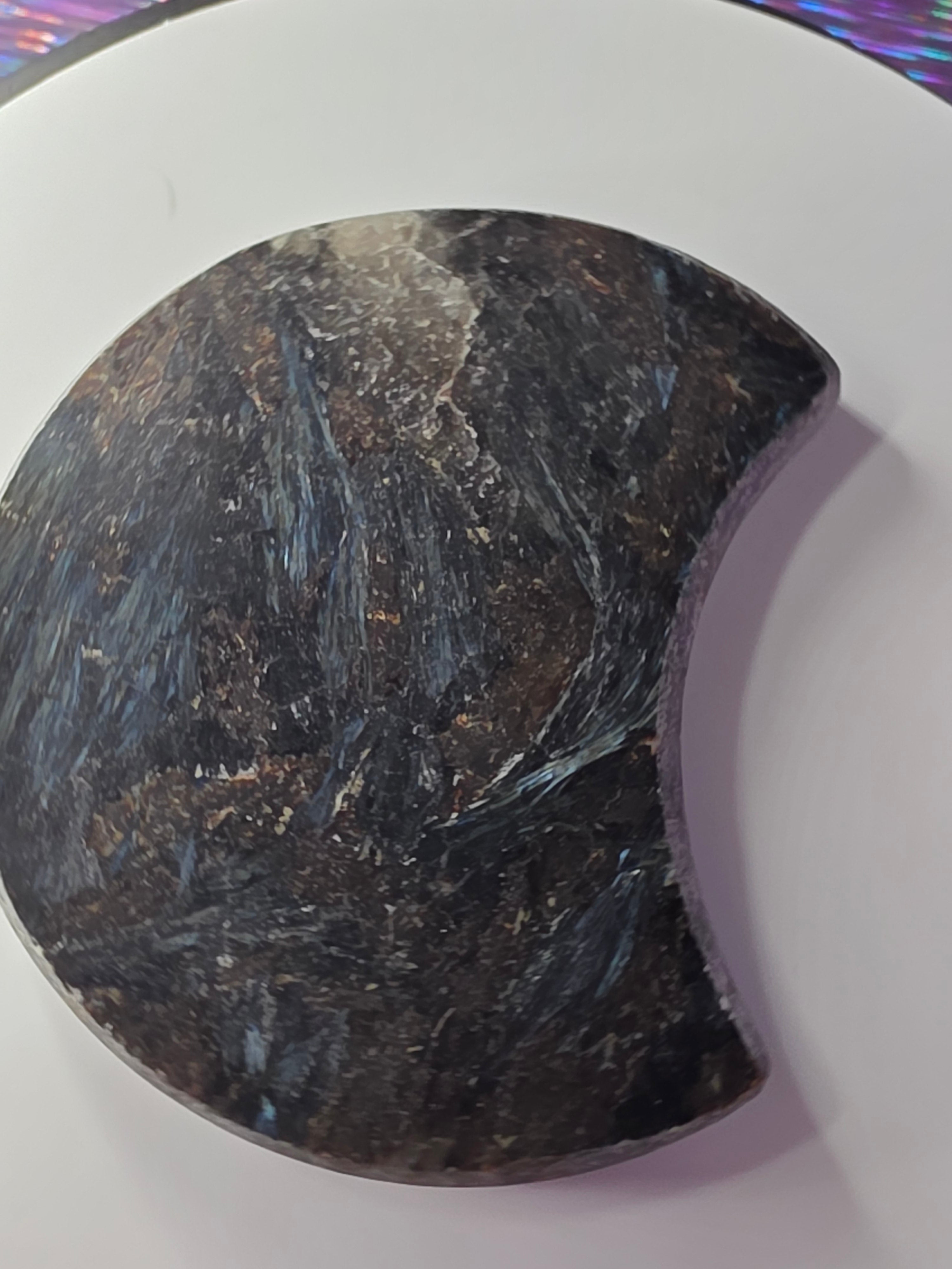 Arfvedsonite with Garnet Moon D