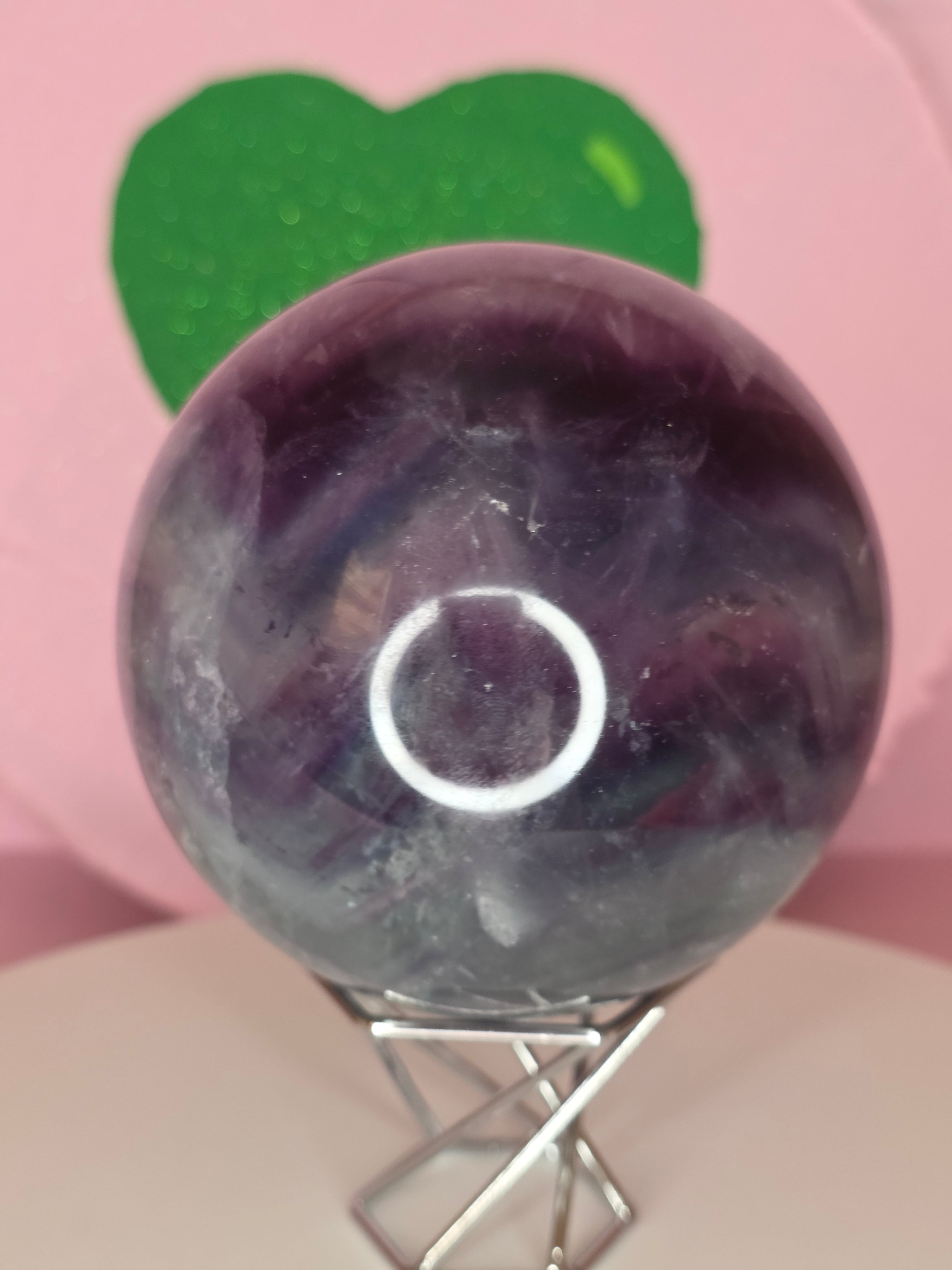 Large Fluorite Sphere B