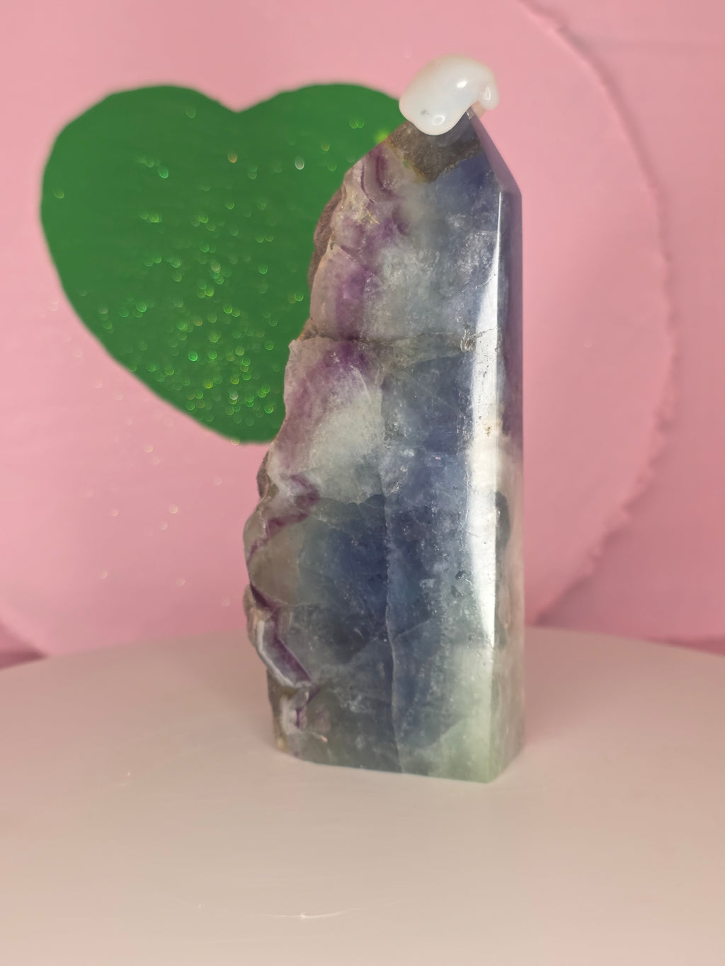 Fluorite Partial Rough Tower