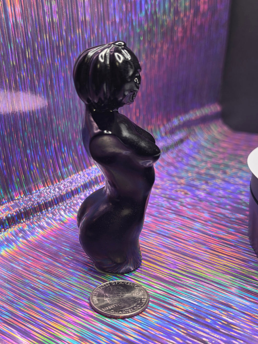 Obsidian Lady Body with Pumpkin Head