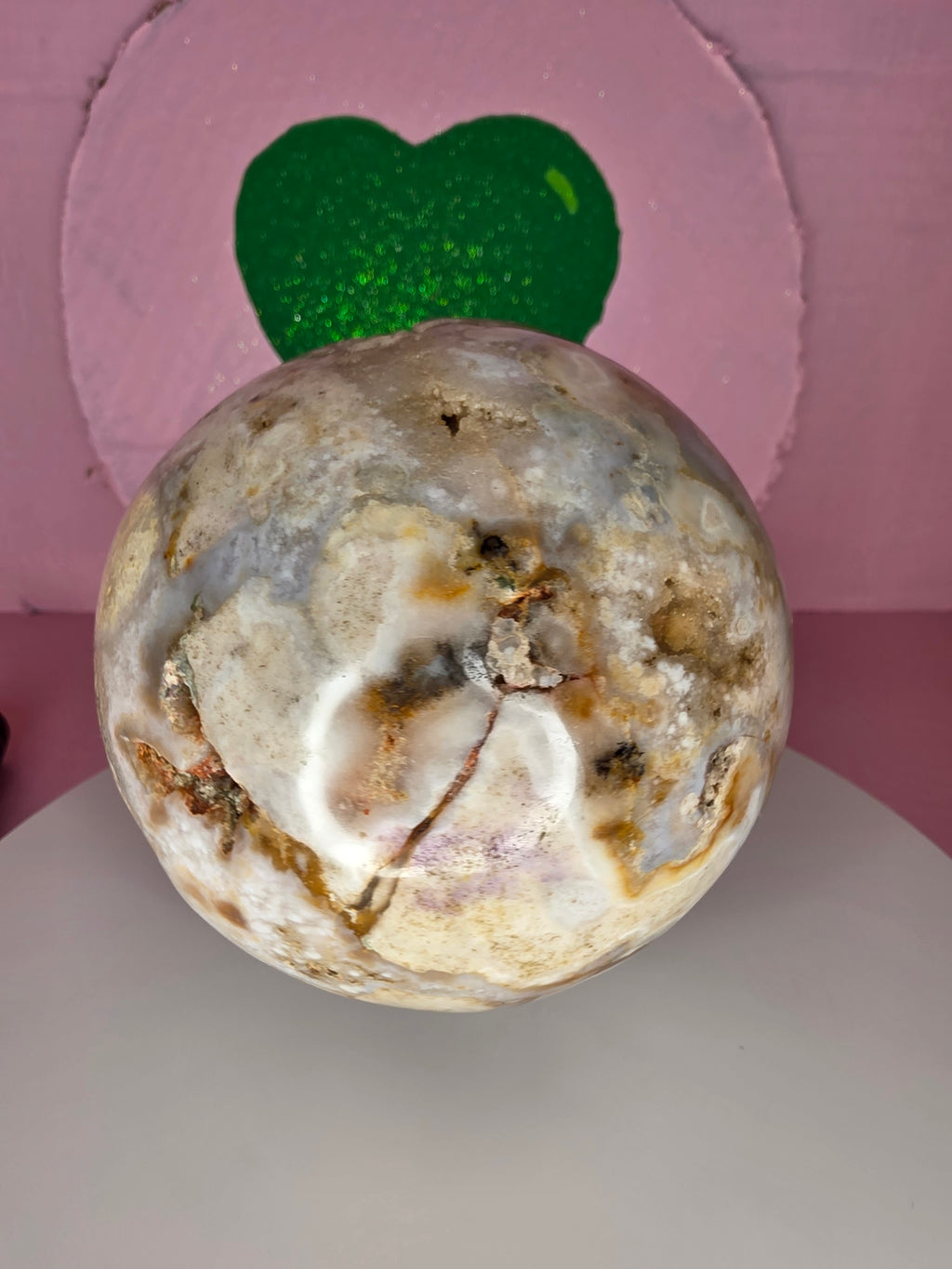 Pink Amethyst Sphere F