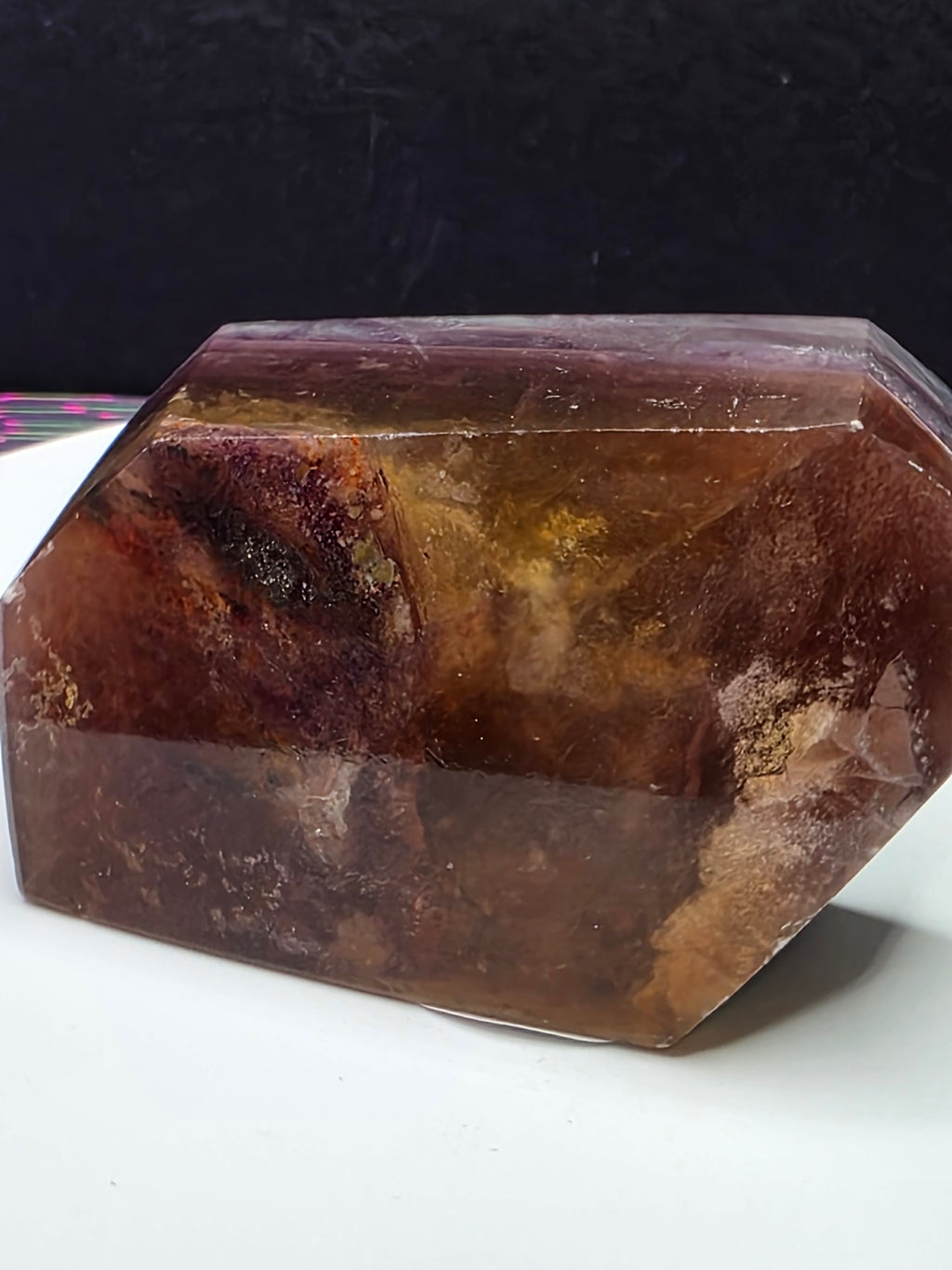 Rainbow Fluorite Gusher