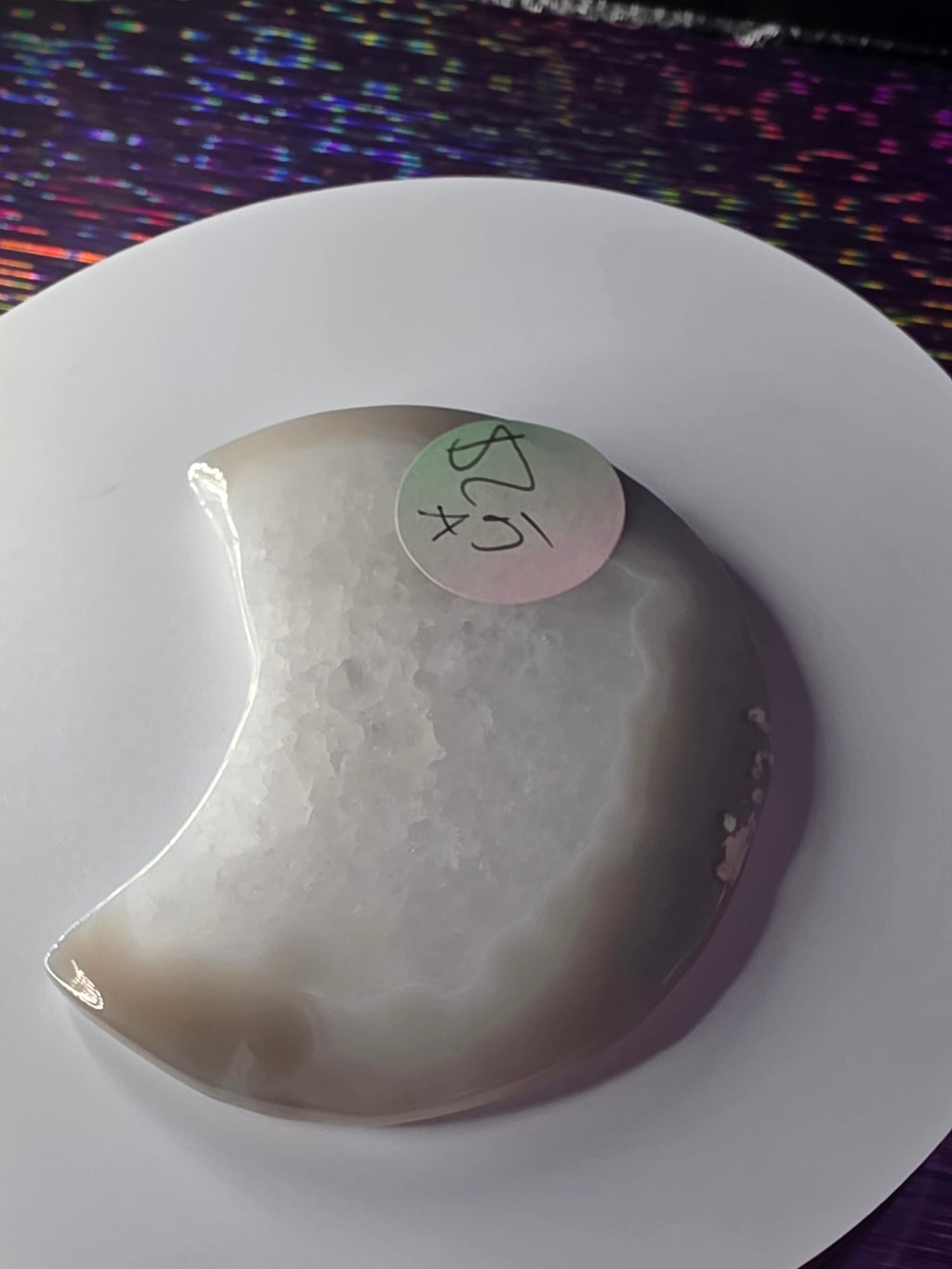 Quartz and Agate Moon A