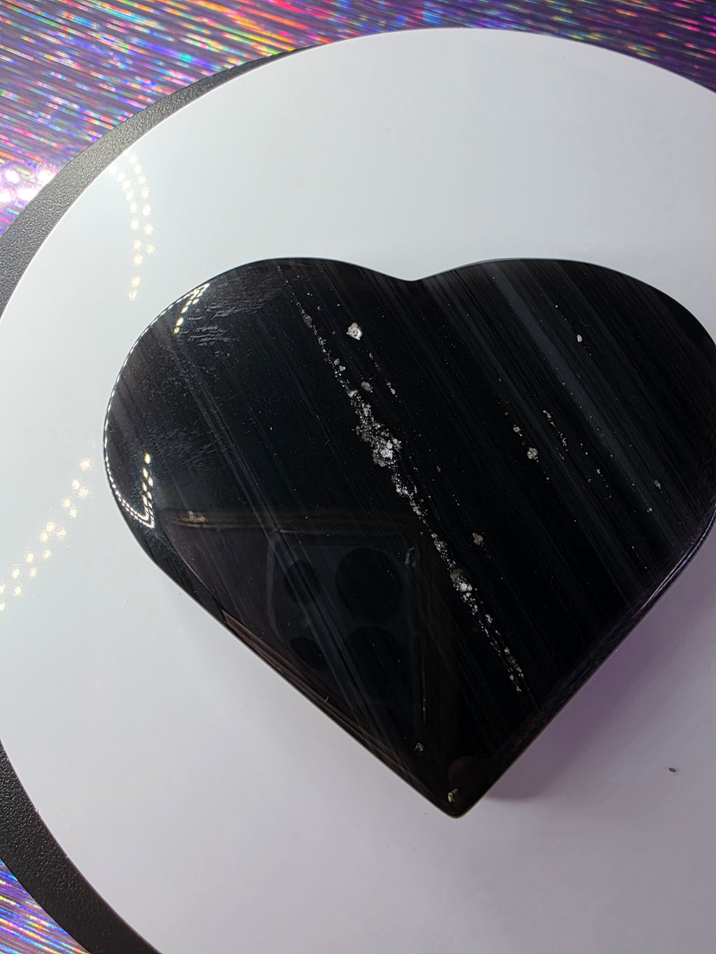 Obsidian Lace Heart B